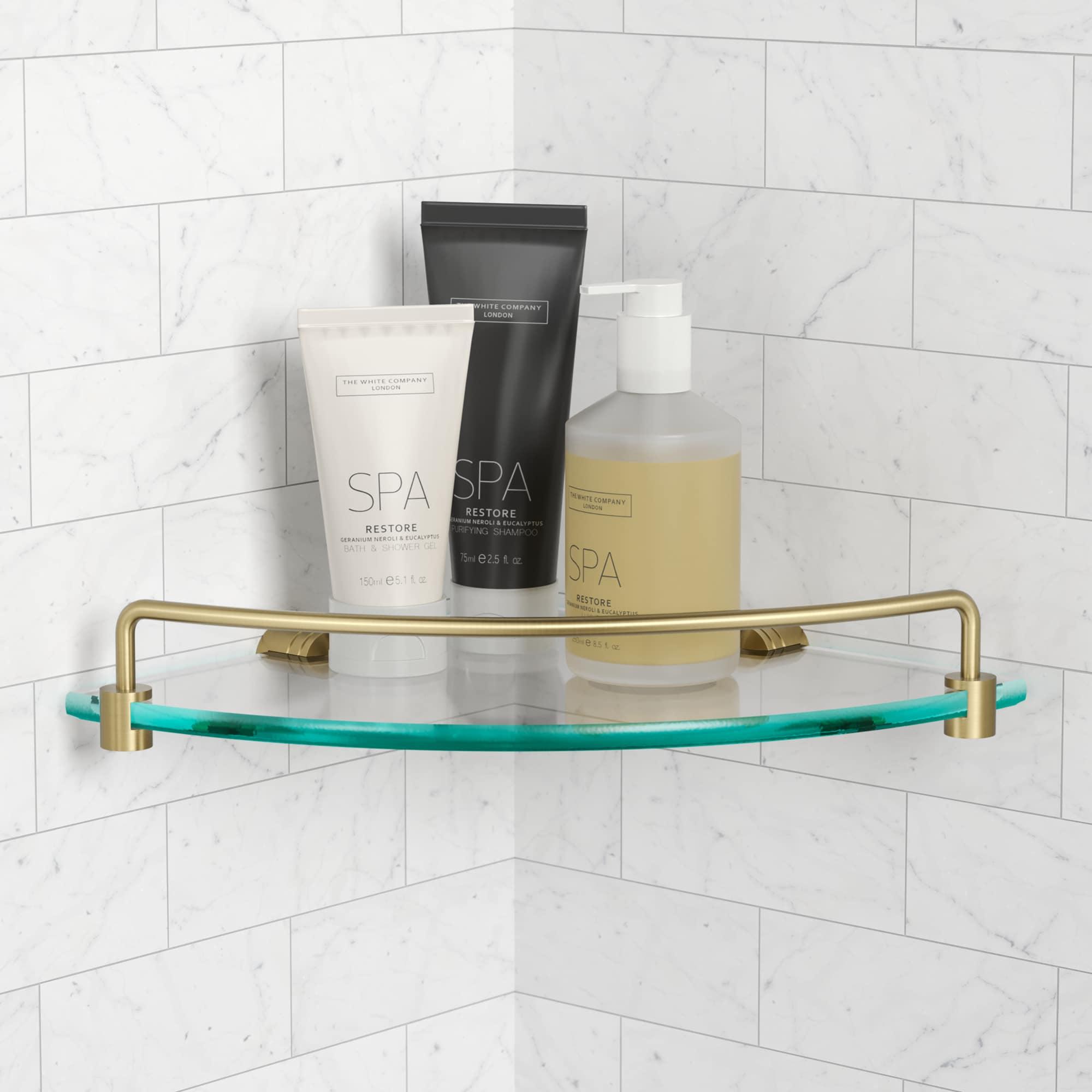 Kraus Elie Triangle Metal Corner Shelf