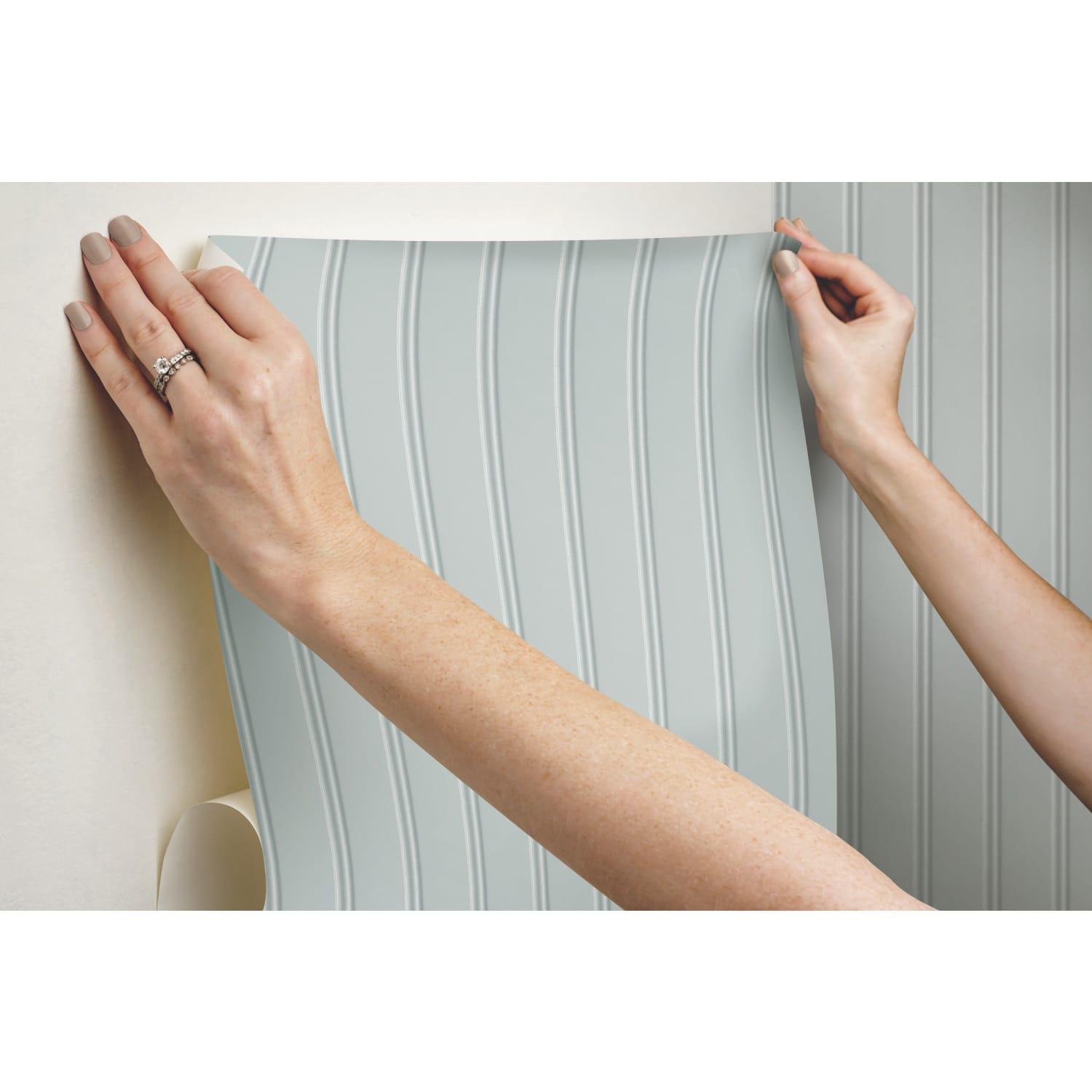 Beadboard Peel and Stick Wallpaper