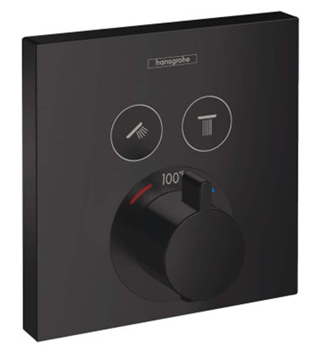 ShowerSelect 1-Handle 6-Inch Wide, Temperature Memory, Thermostatic Valve Trim Only, with Diverter