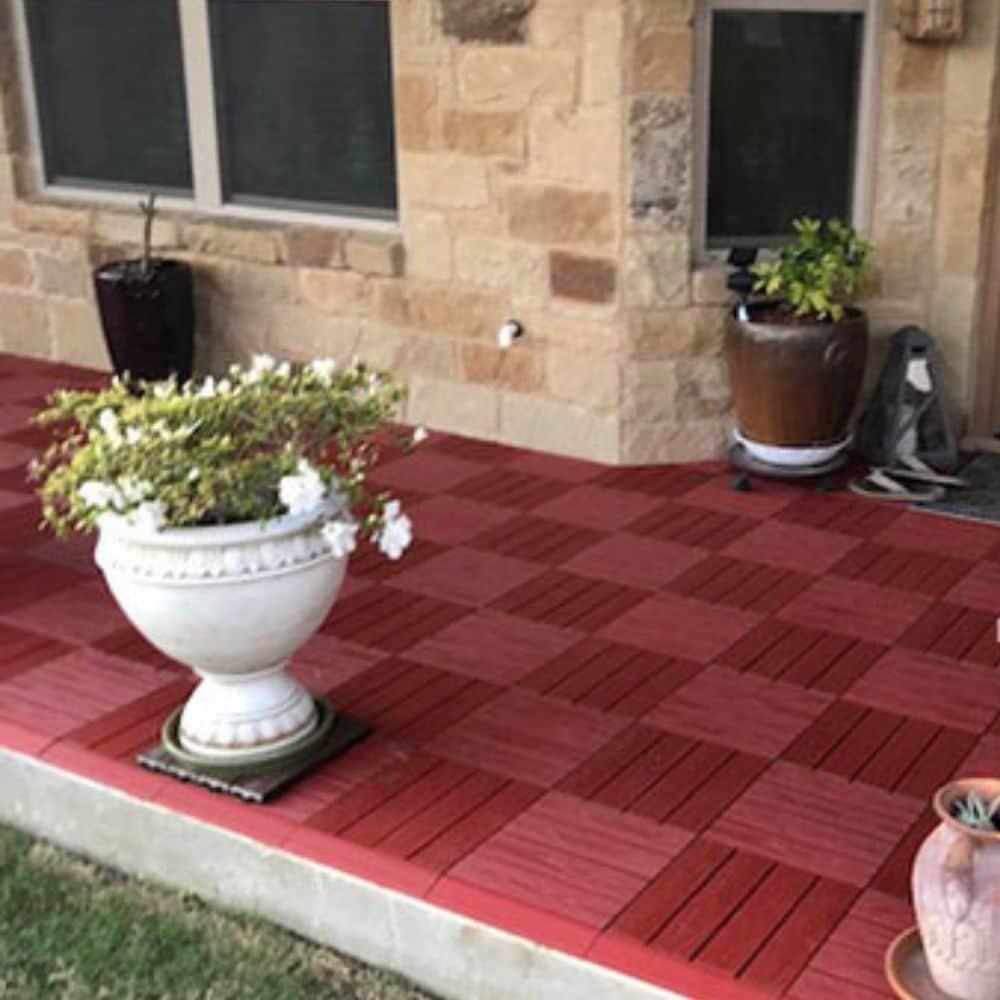 UltraShield Naturale Composite 12" x 12" Interlocking Deck Tile