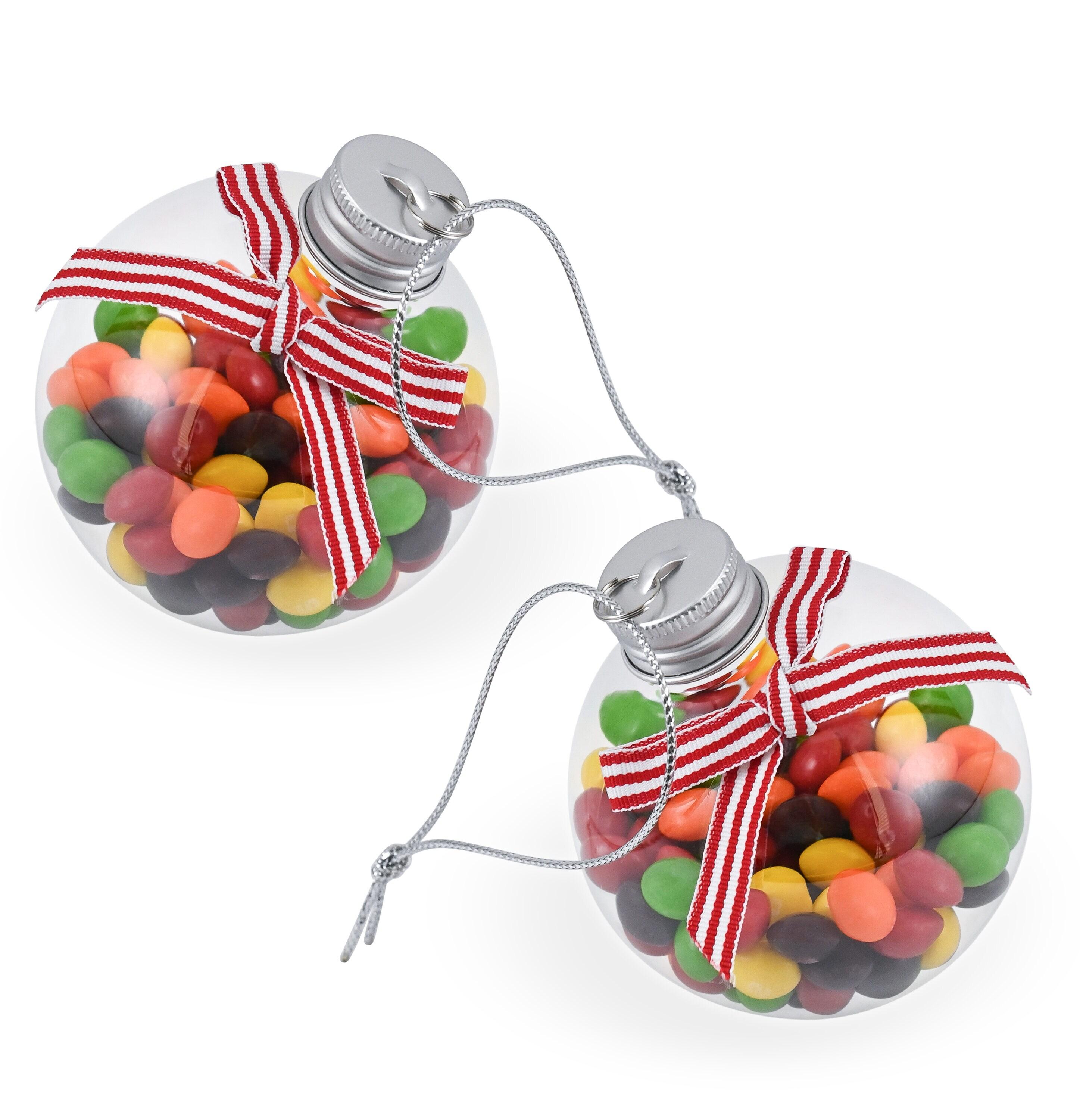RN'Ds Clear Fillable Ornaments Balls - 24 Pack