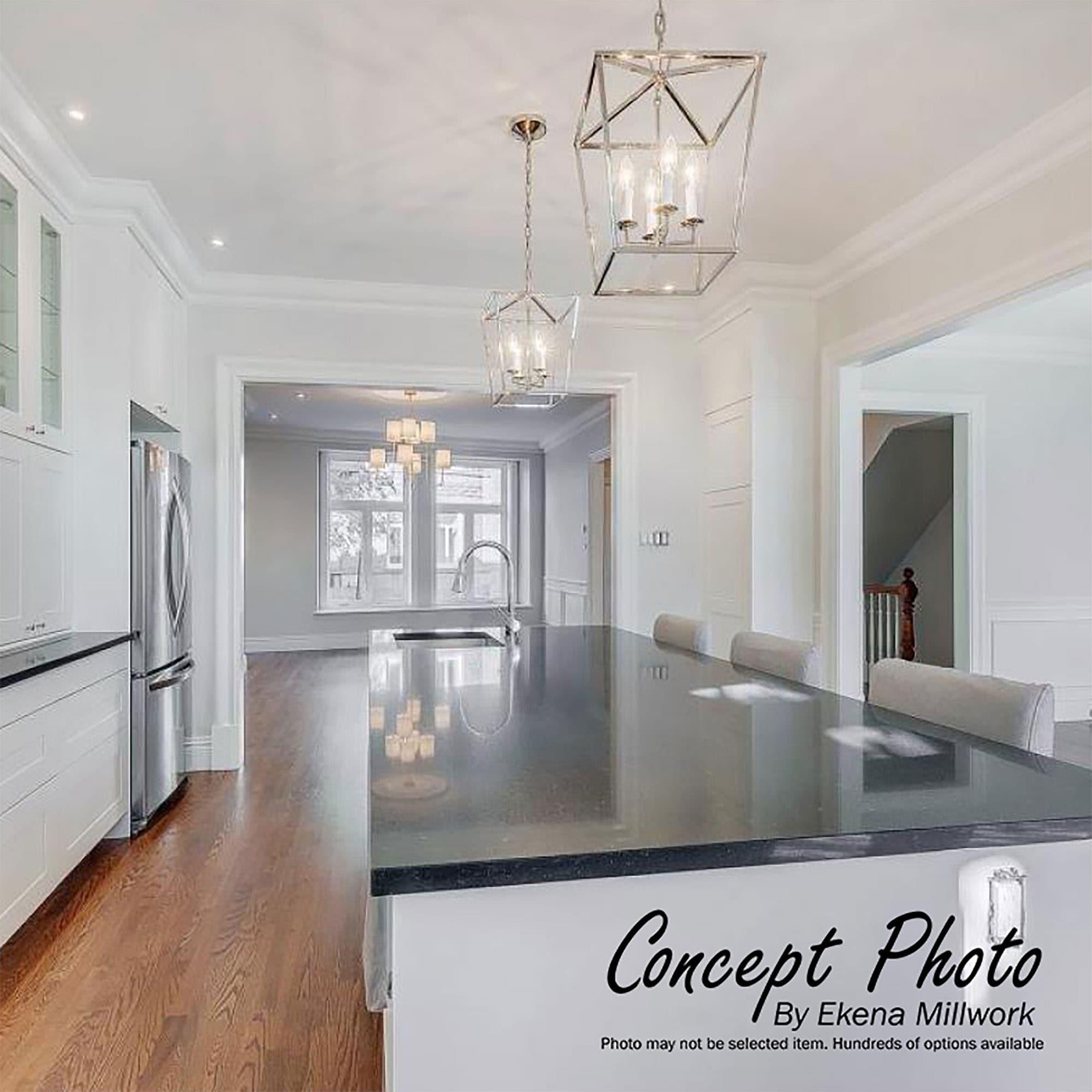 7"H x 1"P x 94 1/2"L Wellington Chair Rail Moulding