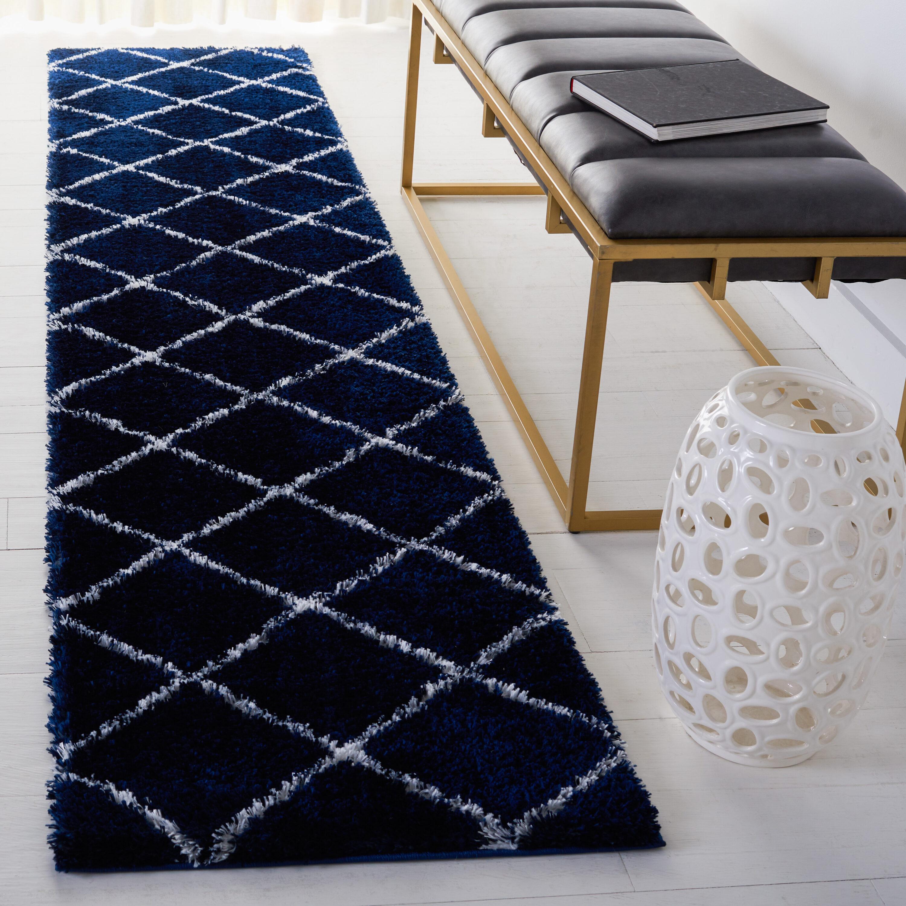 Tahoe Shag Performance Geometric Rug