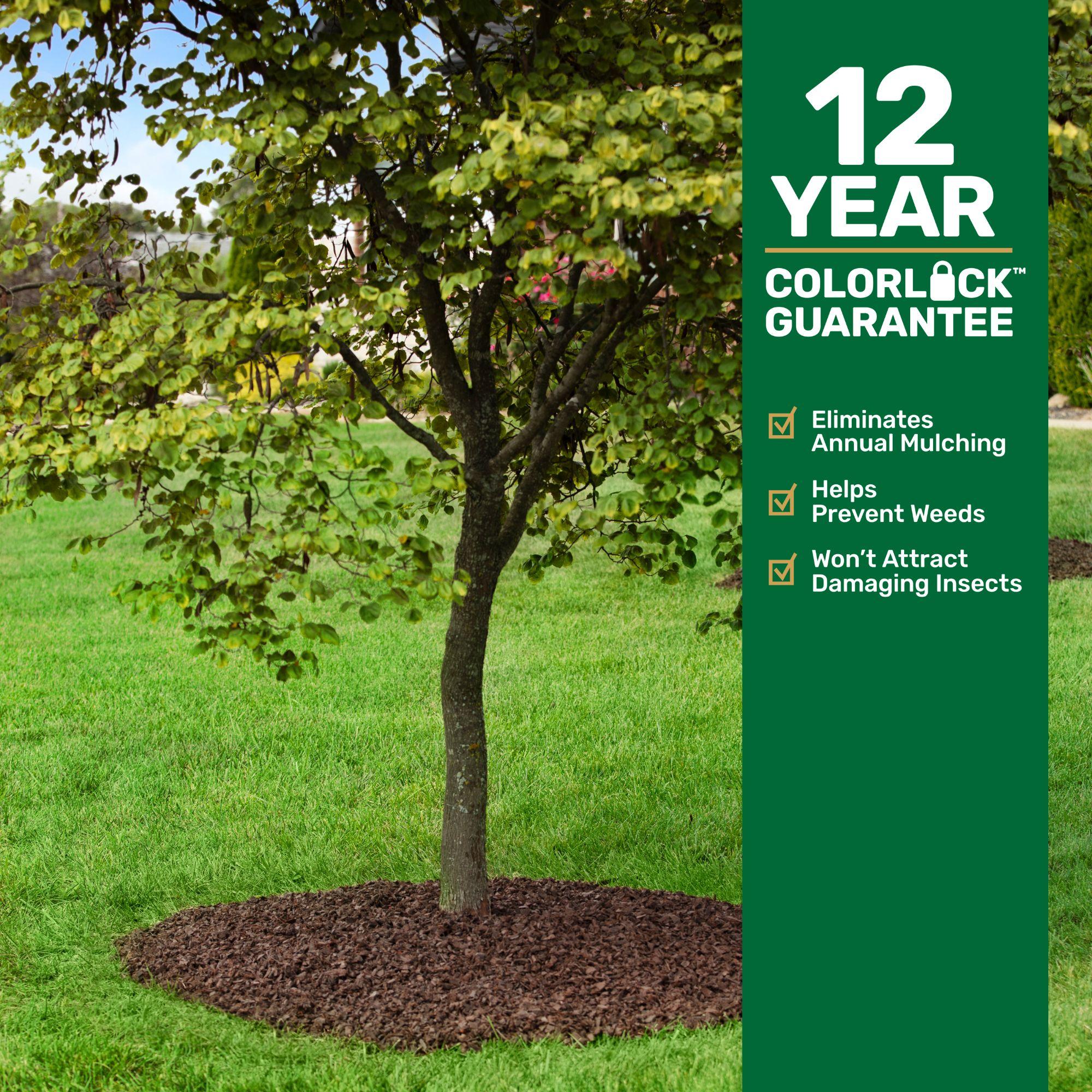 GroundSmart Brown Rubber Mulch, 75 Cu Ft Super Sack
