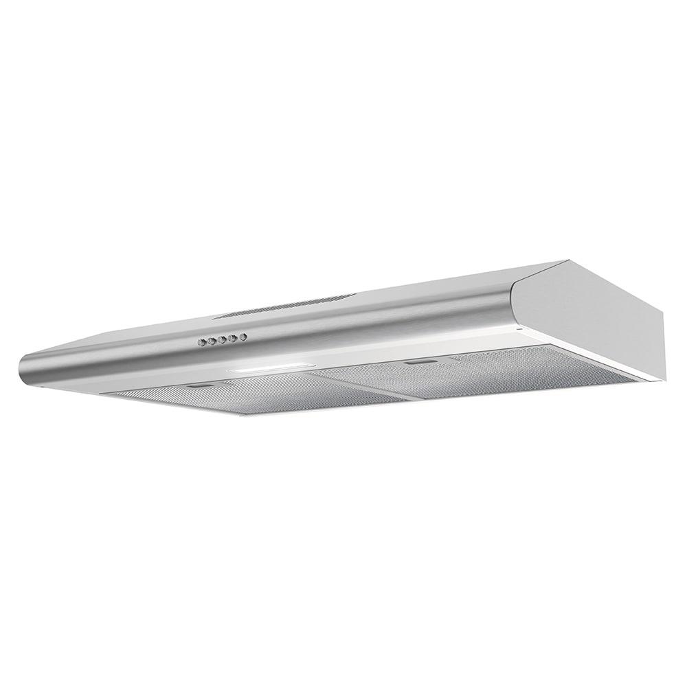 Streamline Giovanni 30" 80 Cubic Feet Per Minute Convertible Under Cabinet Range Hood with Mesh Filter and Light Included