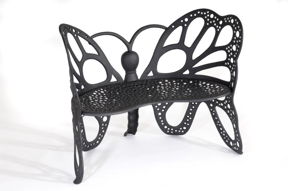 Gracie Oaks Whaley Aluminum Outdoor Bench