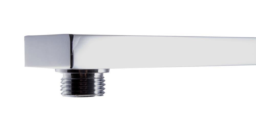 12" Square Raised Wall Mounted Shower Arm
