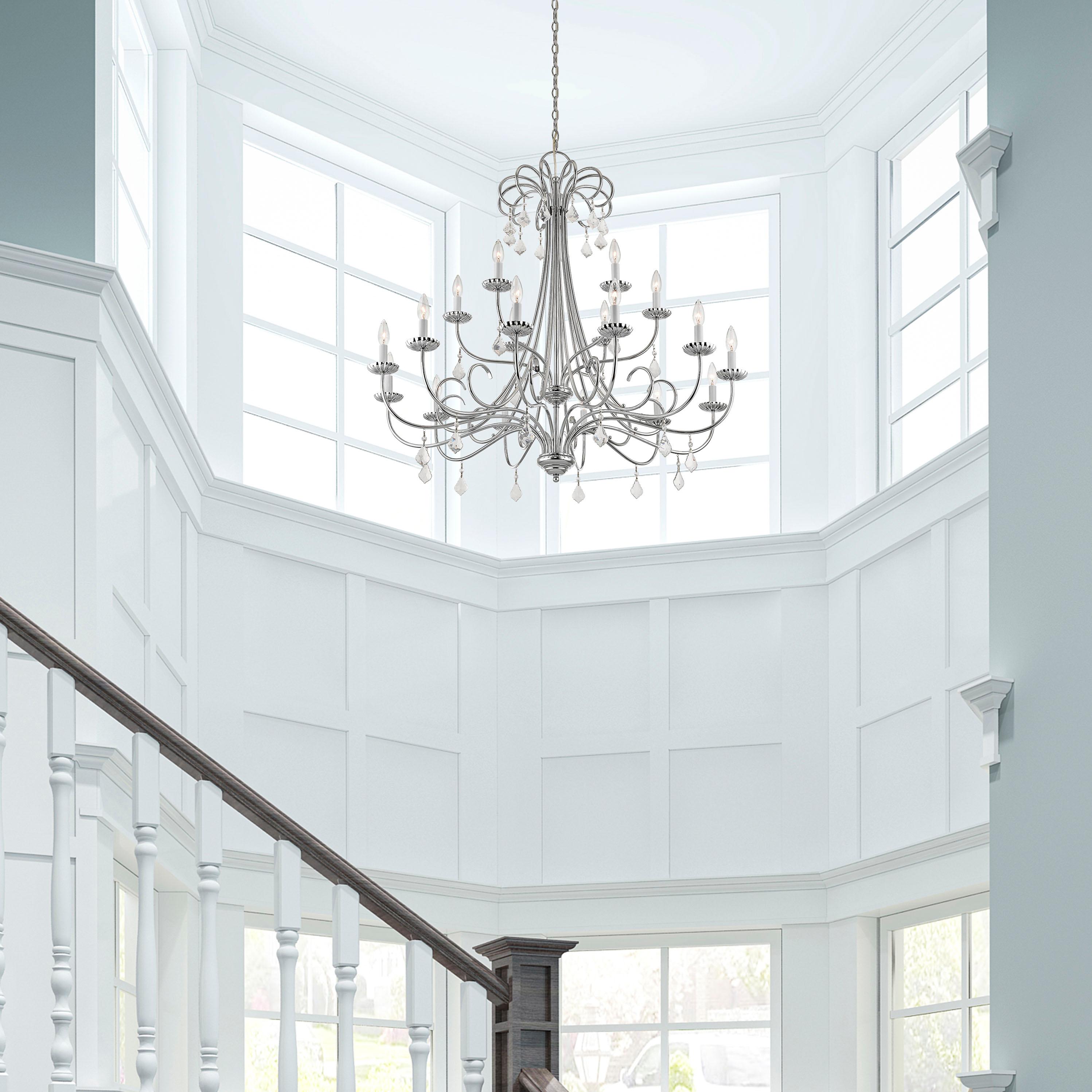 Livex Lighting Daphne 18 - Light Chandelier in  Polished Chrome