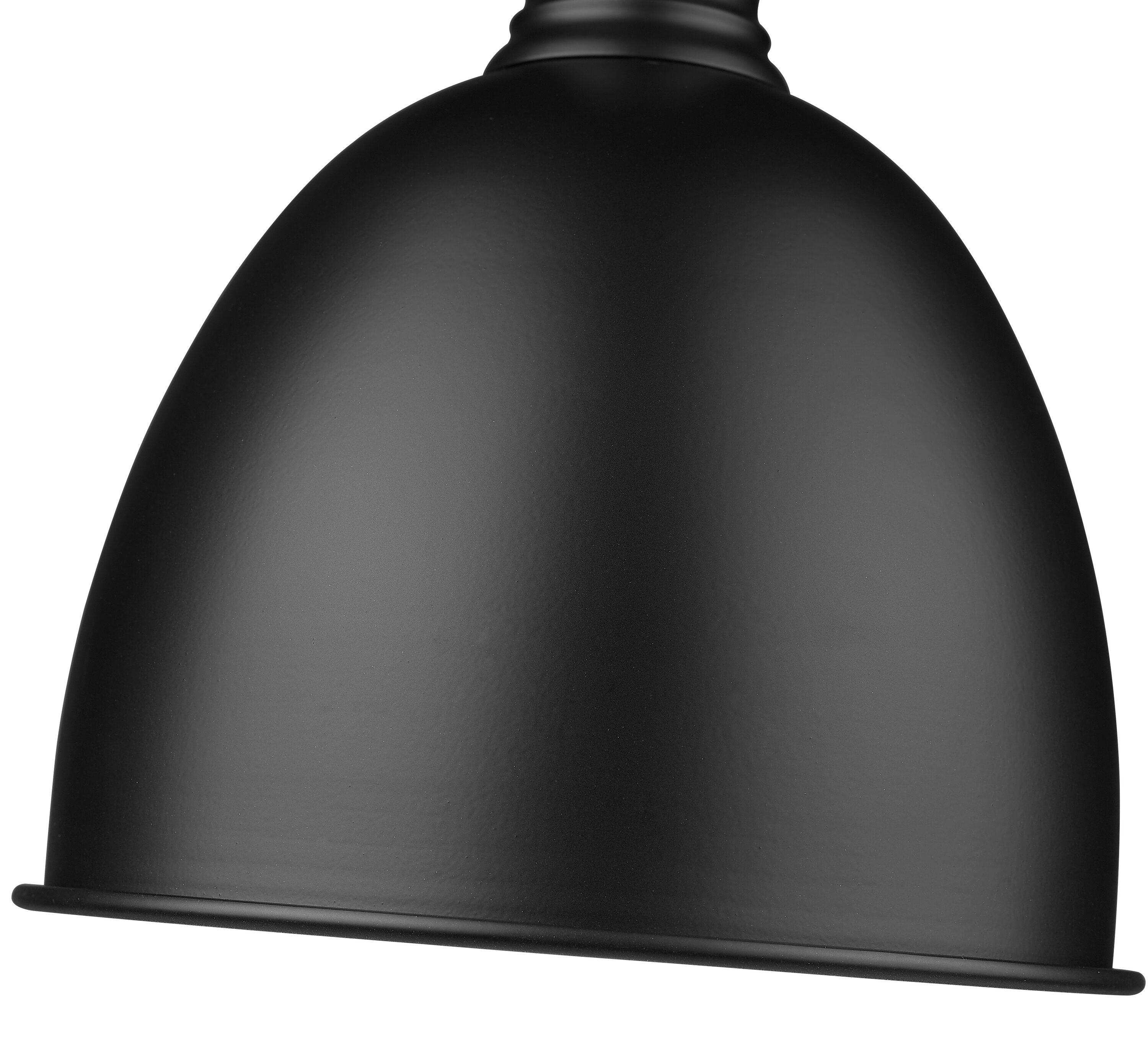 Z-Lite Sawyer 1 - Light Pendant in  Matte Black
