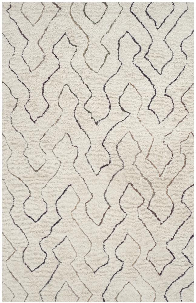 Casablanca CSB211 Hand Tufted Indoor Area Rug - Ivory/Multi - 5'x8' - Safavieh