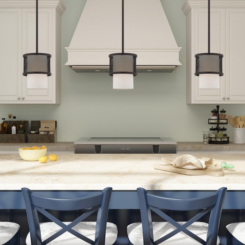 Livex Lighting Braddock 3 - Light Chandelier in  Bronze