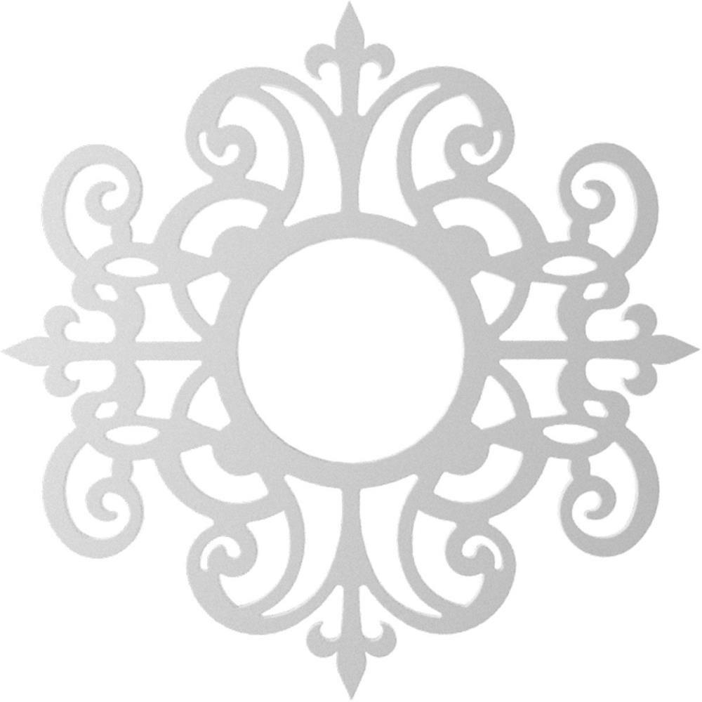 20"OD x 6 1/2"ID x 1/2"P Dijon Architectural Grade PVC Pierced Ceiling Medallion, Gold