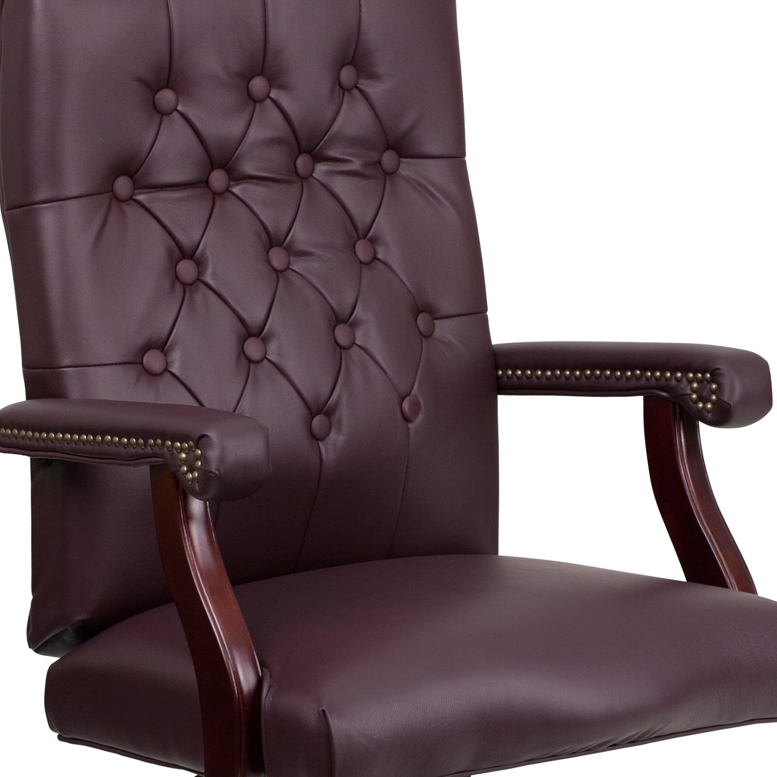 Flash Furniture Executive Swivel Office Chair with Arms