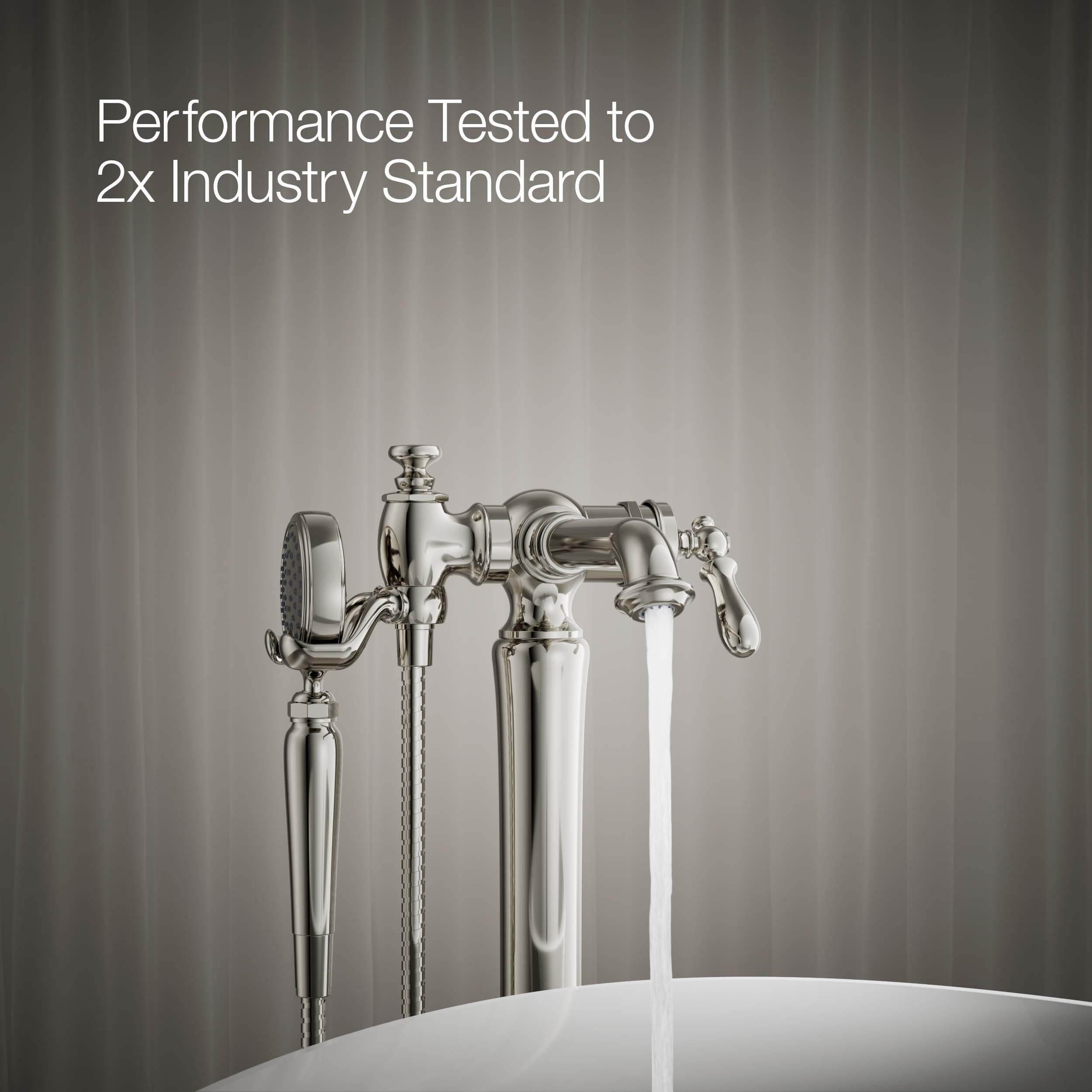 Artifacts® Single Handle Floor Mounted Clawfoot Tub Faucet