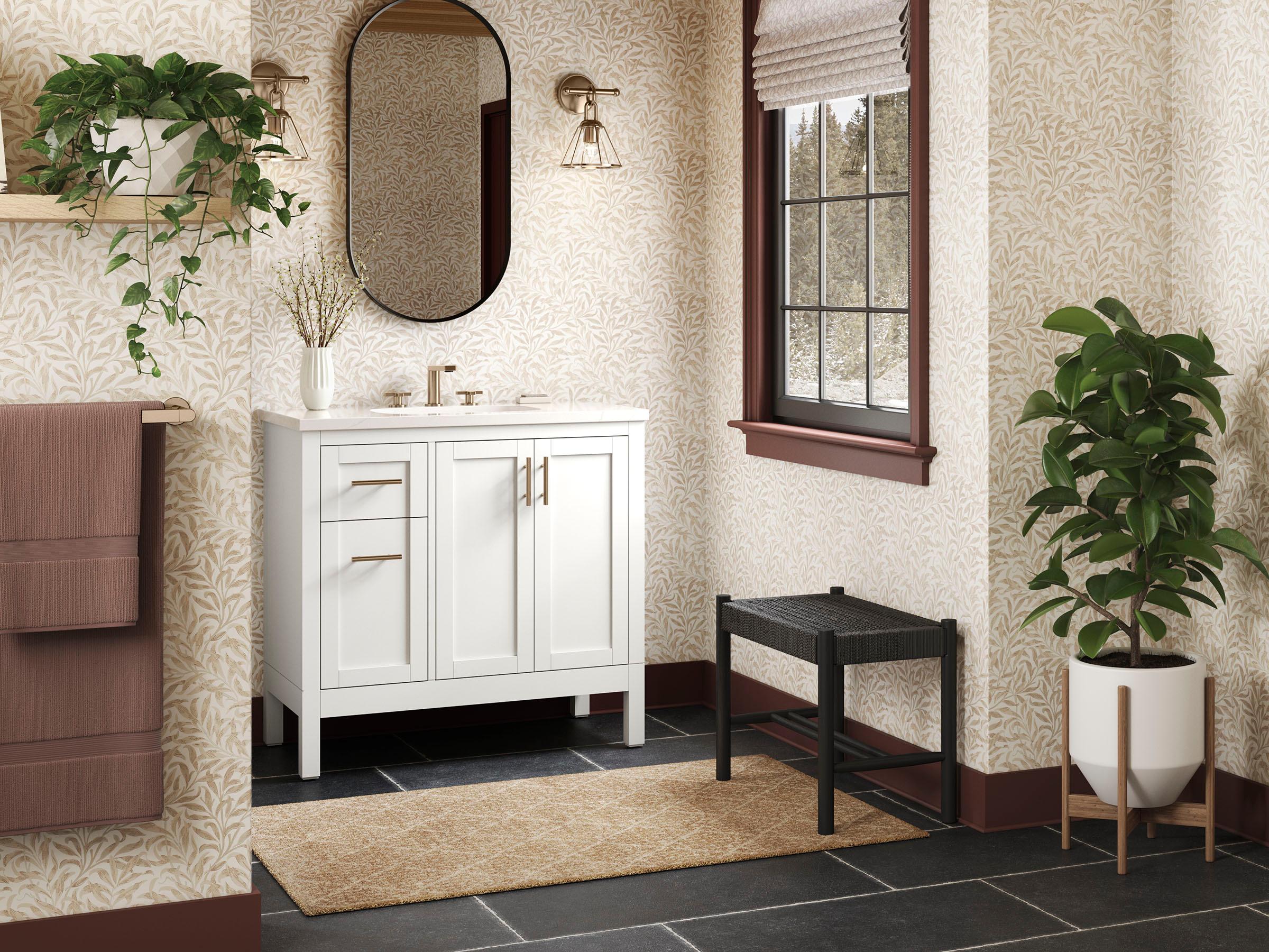 Hadron 37" Single Bathroom Vanity Set