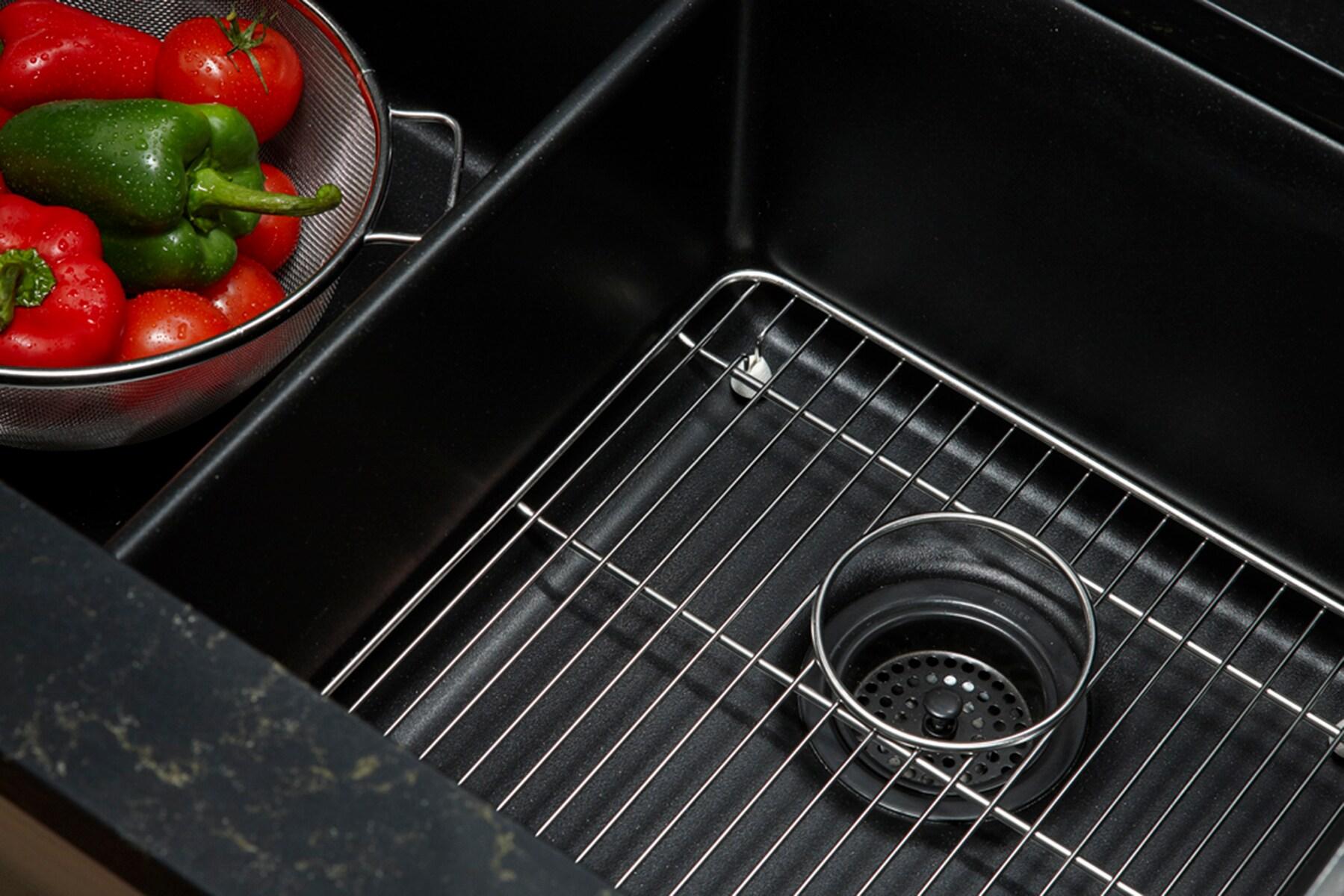 Cairn® 34" L x 18" W Under-Mount Double-Equal Kitchen Sink