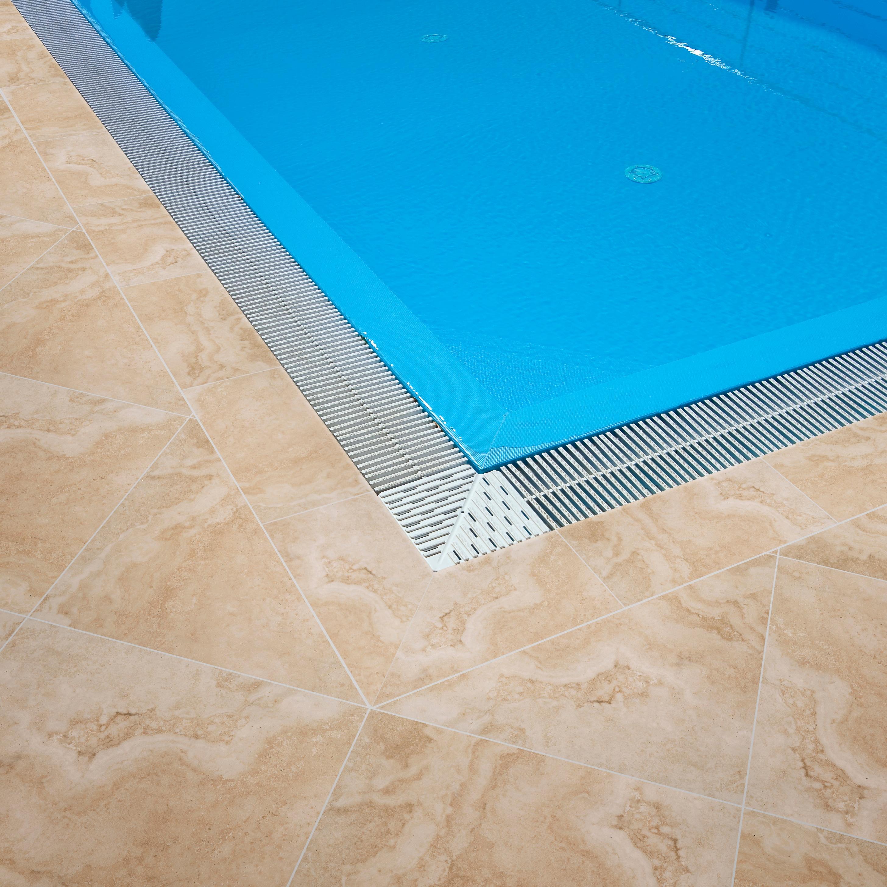 Ackland Duravia 24 in. x 24 in. x 0.79 in. Matte Porcelain Stone Look Paver (8 sq. ft./unit, 2 Pieces)