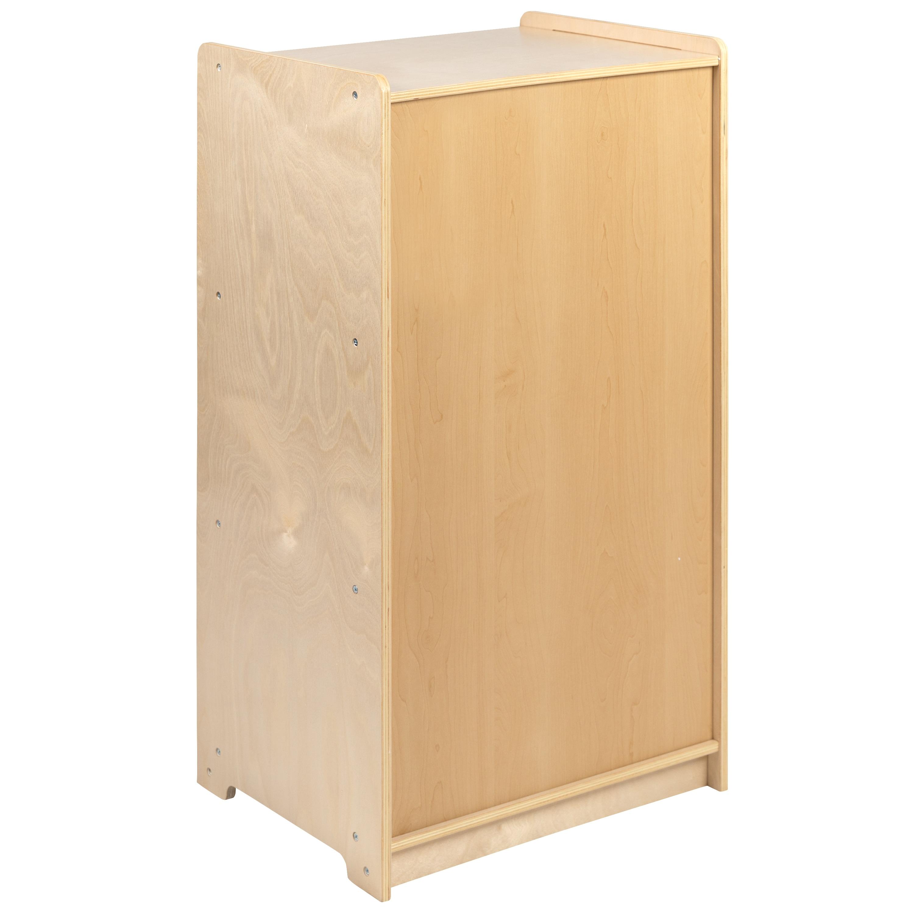 Flash Furniture Cinna Wooden School Classroom Storage Cabinet/Bookshelf for Commercial or Home Use