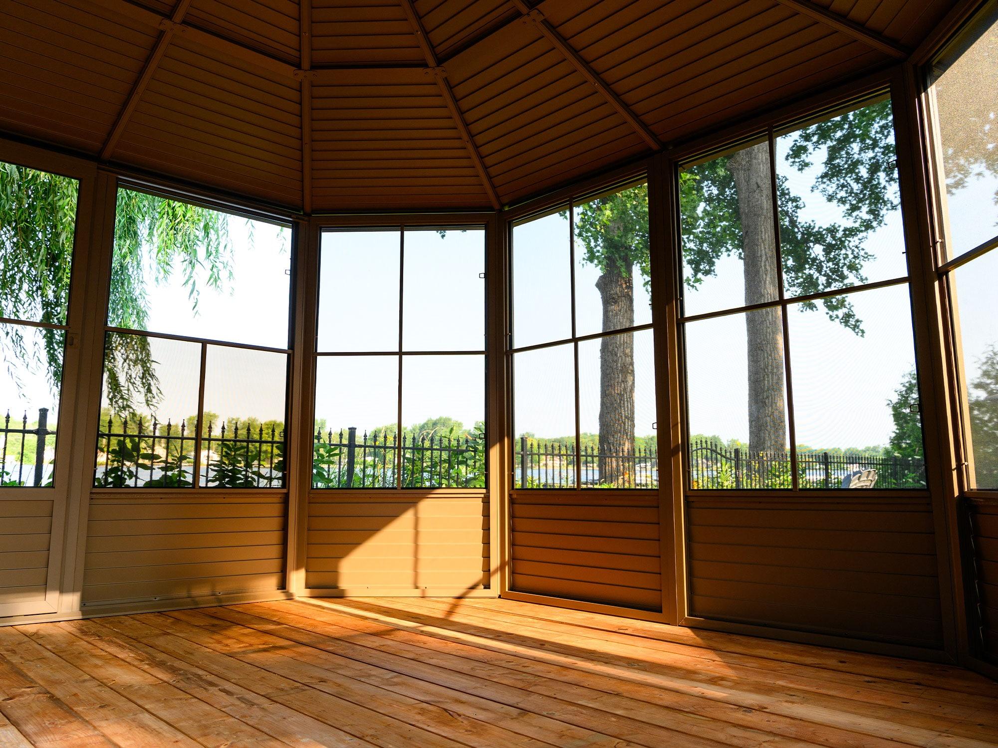 Gazebo Penguin Florence Solarium with Metal Roof