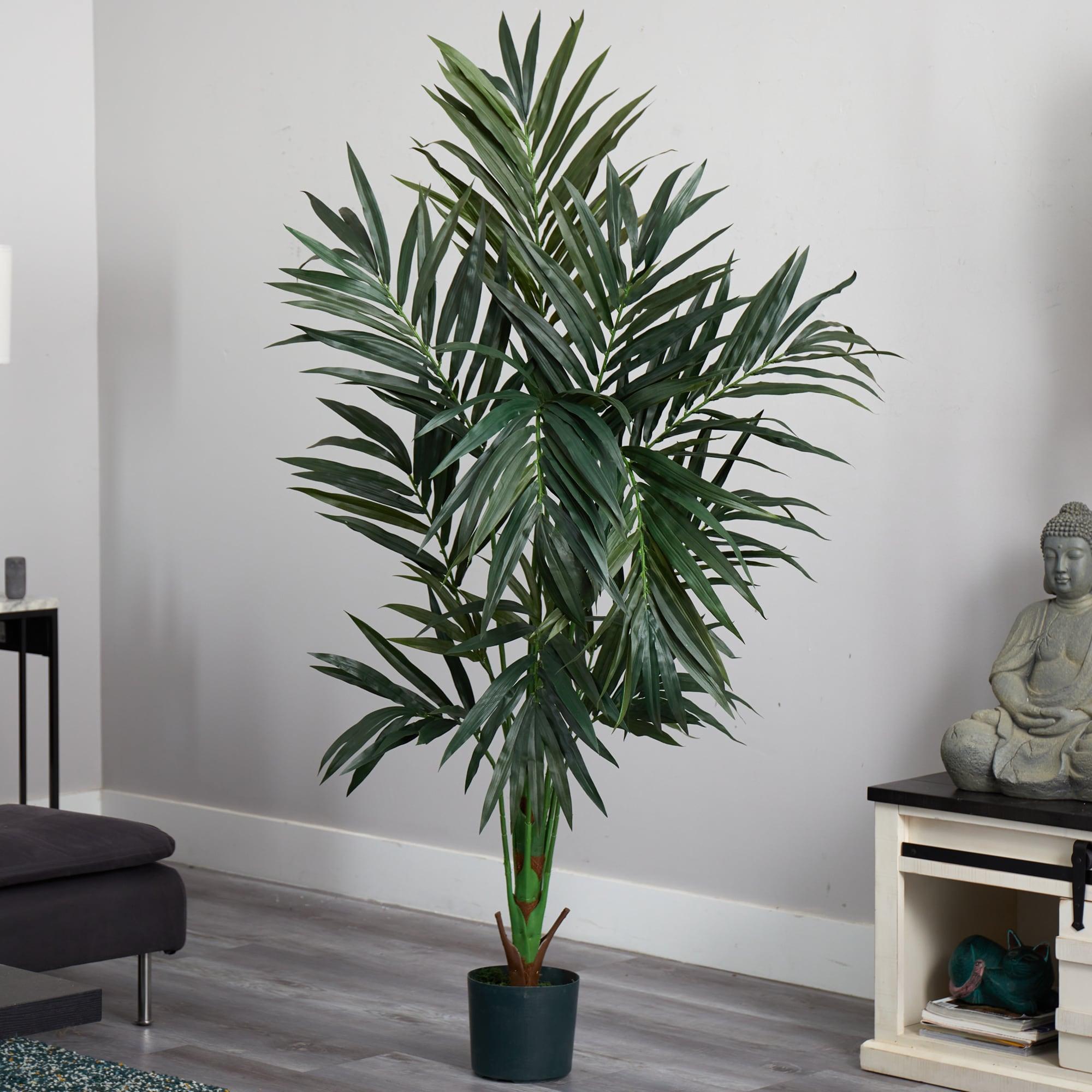 Nearly Natural 6-ft Kentia Silk Tree