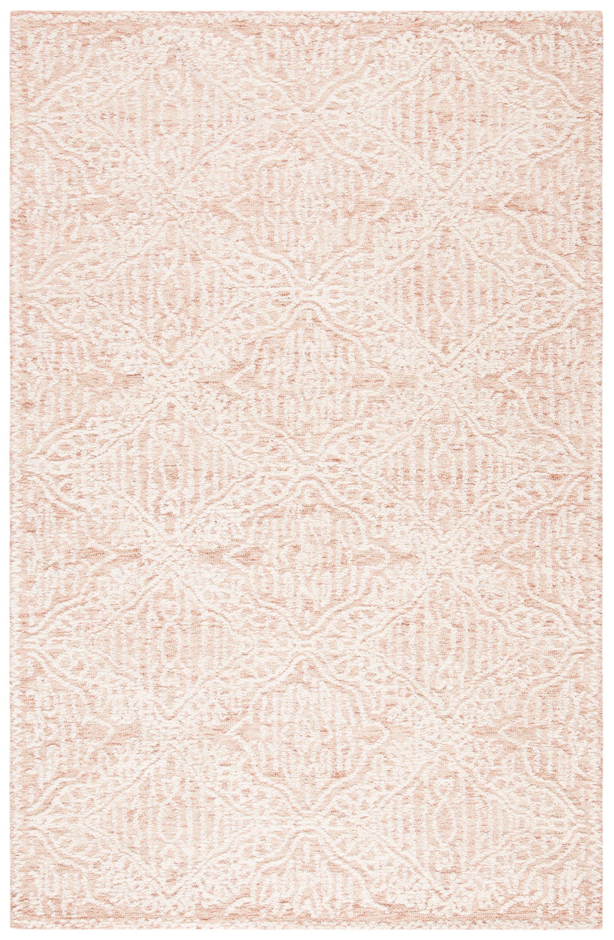 Capri CPR613 Hand Tufted Area Rug - Rust/Ivory - 6'x9' - Safavieh.