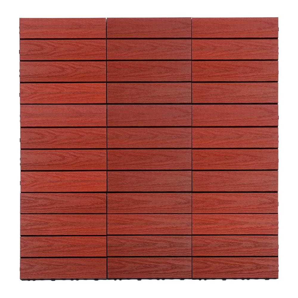UltraShield Naturale Composite 12" x 12" Interlocking Deck Tile
