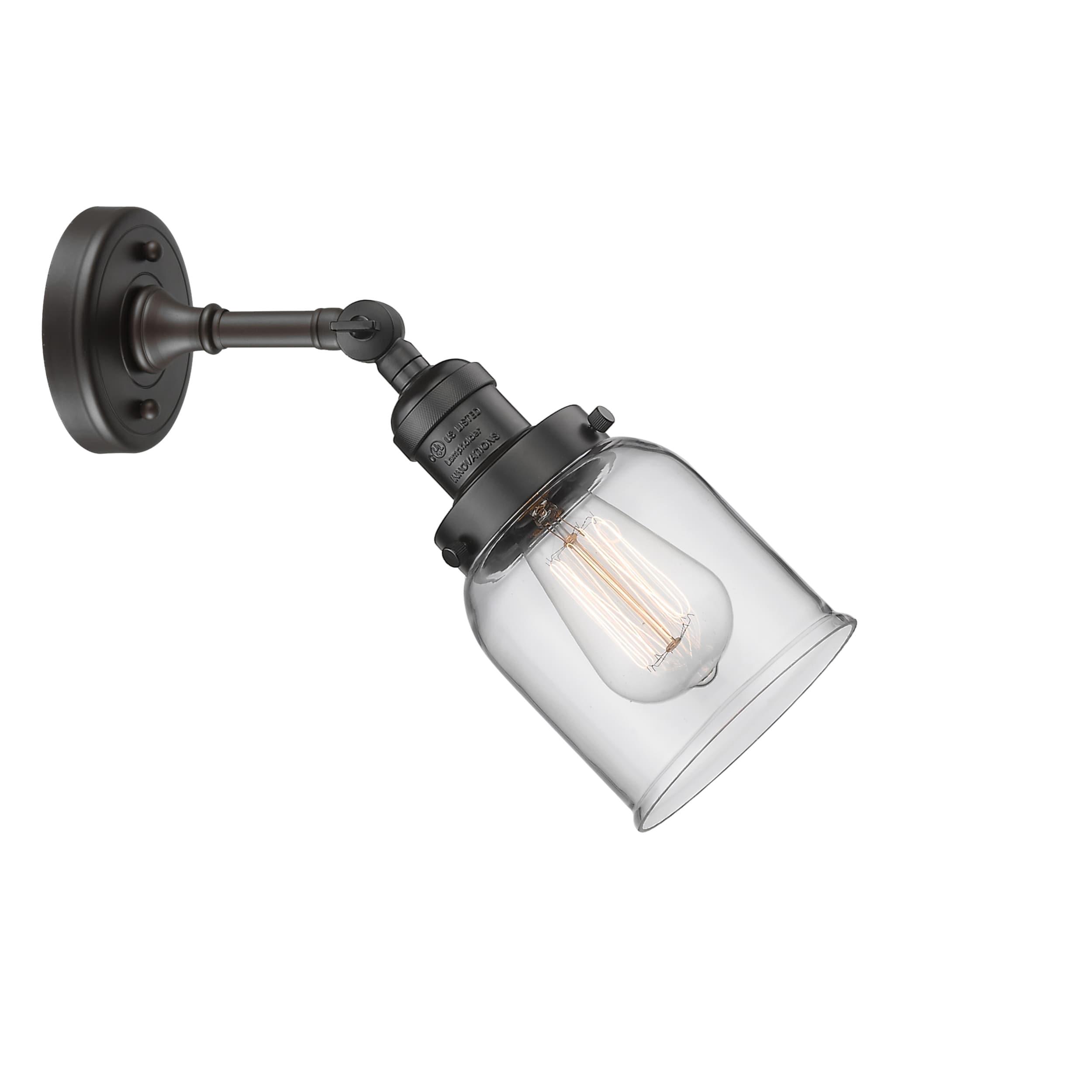 Innovations Lighting - Small Bell-1 Light Wall Sconce in Industrial Style-5