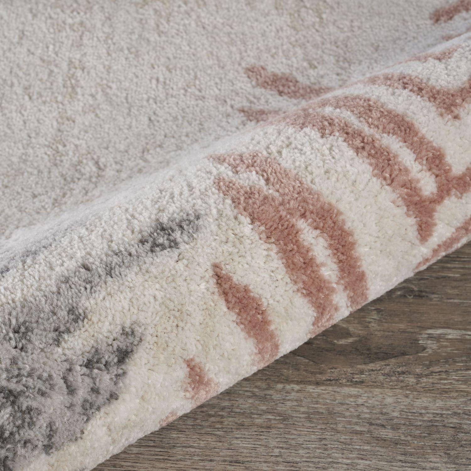 Ox Bay Arrows Distressed 5x8 Multi-color Chevron Herringbone Area Rug