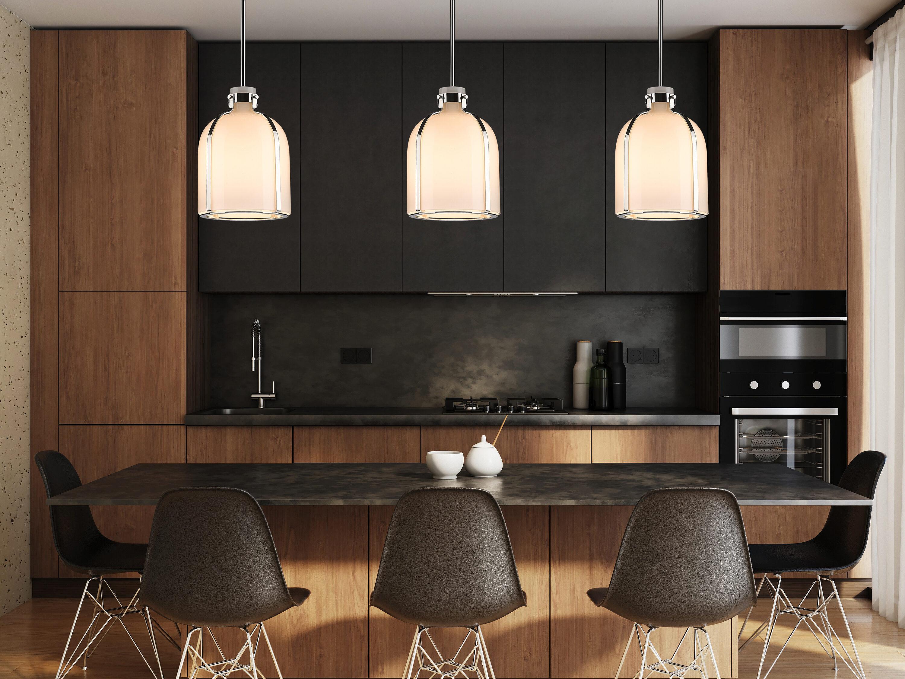Z-Lite Pearson 1 - Light Chandelier in  Polished Nickel