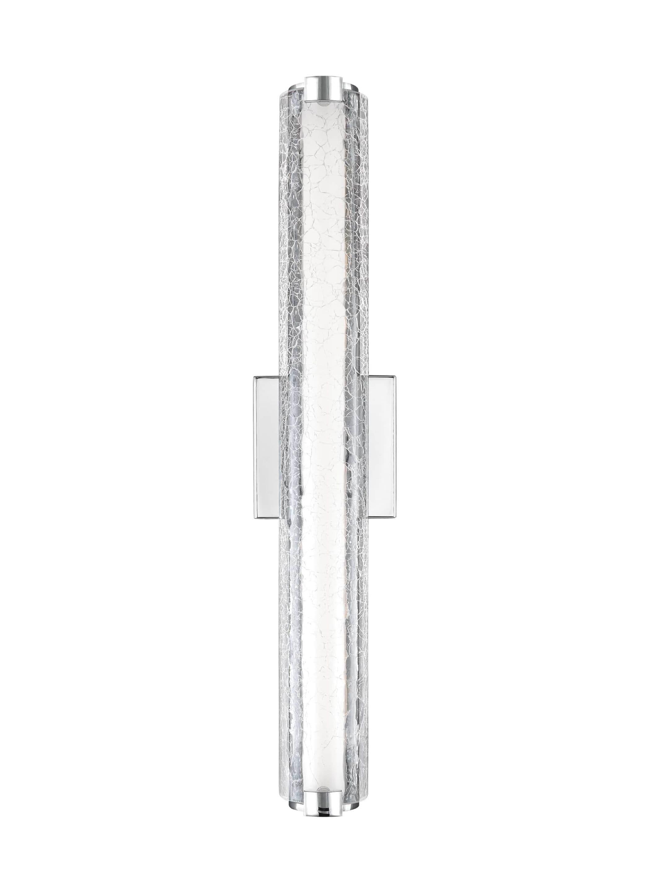 Generation Lighting Cutler 5" High Chrome LED Wall Sconce