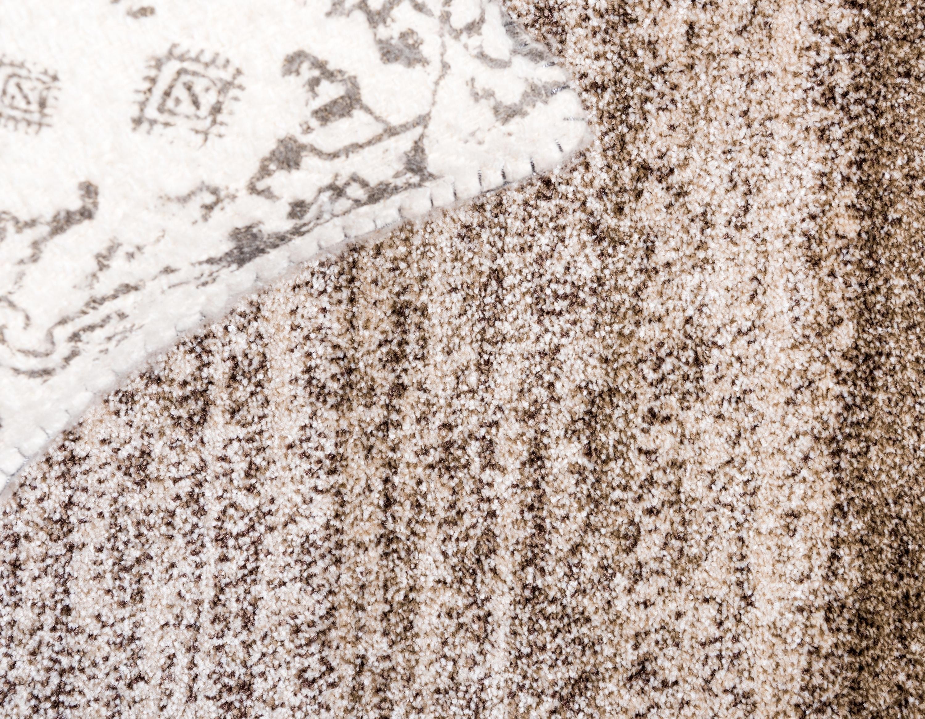 Unique Loom Abigail Del Mar Area Rug , 8'x11'2" Rectangular ,Beige