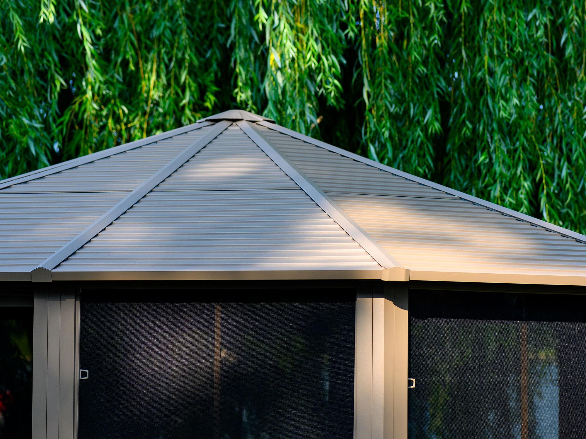 Gazebo Penguin Florence Solarium with Metal Roof
