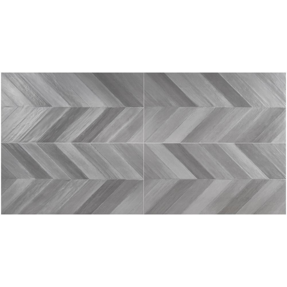 Nord 23" x 47" Porcelain Stone Look Wall & Floor Tile