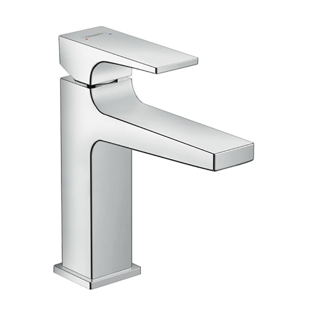 Hansgrohe Metropol Single-Hole Faucet 110 with Lever Handle and Drain Assembly, 1.2 GPM