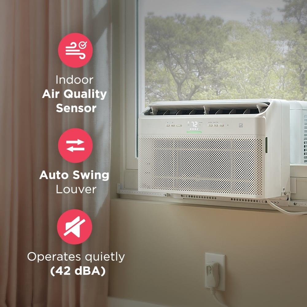 12,000 BTU U-Shape Window Room Air Conditioner With Inverter And Wi-Fi (Energy Star)