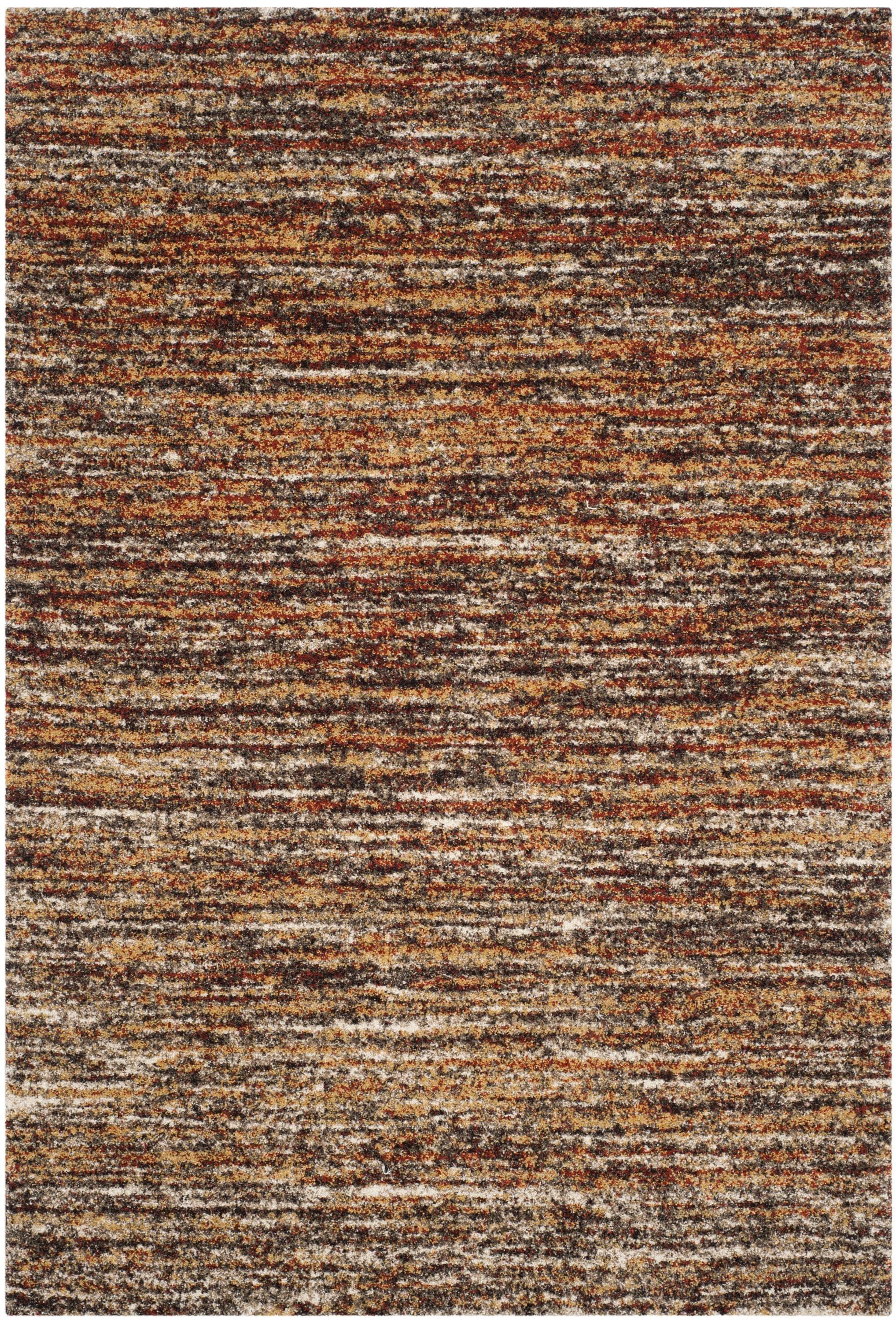 Retro RET2133 Power Loomed Indoor Area Rug - Ivory/Gold - 4'x6' - Safavieh.
