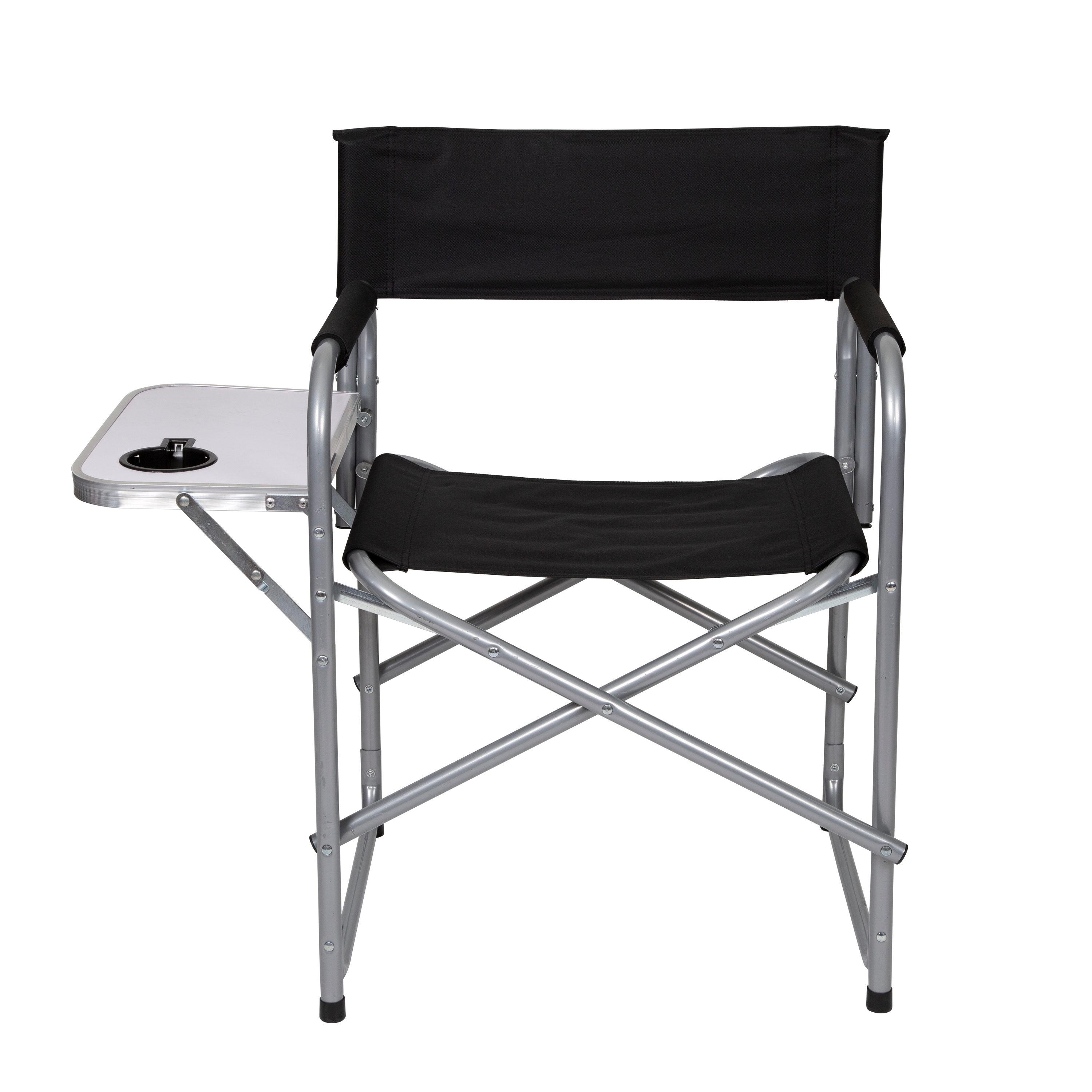 Stansport Folding Director's Chair with Side Table