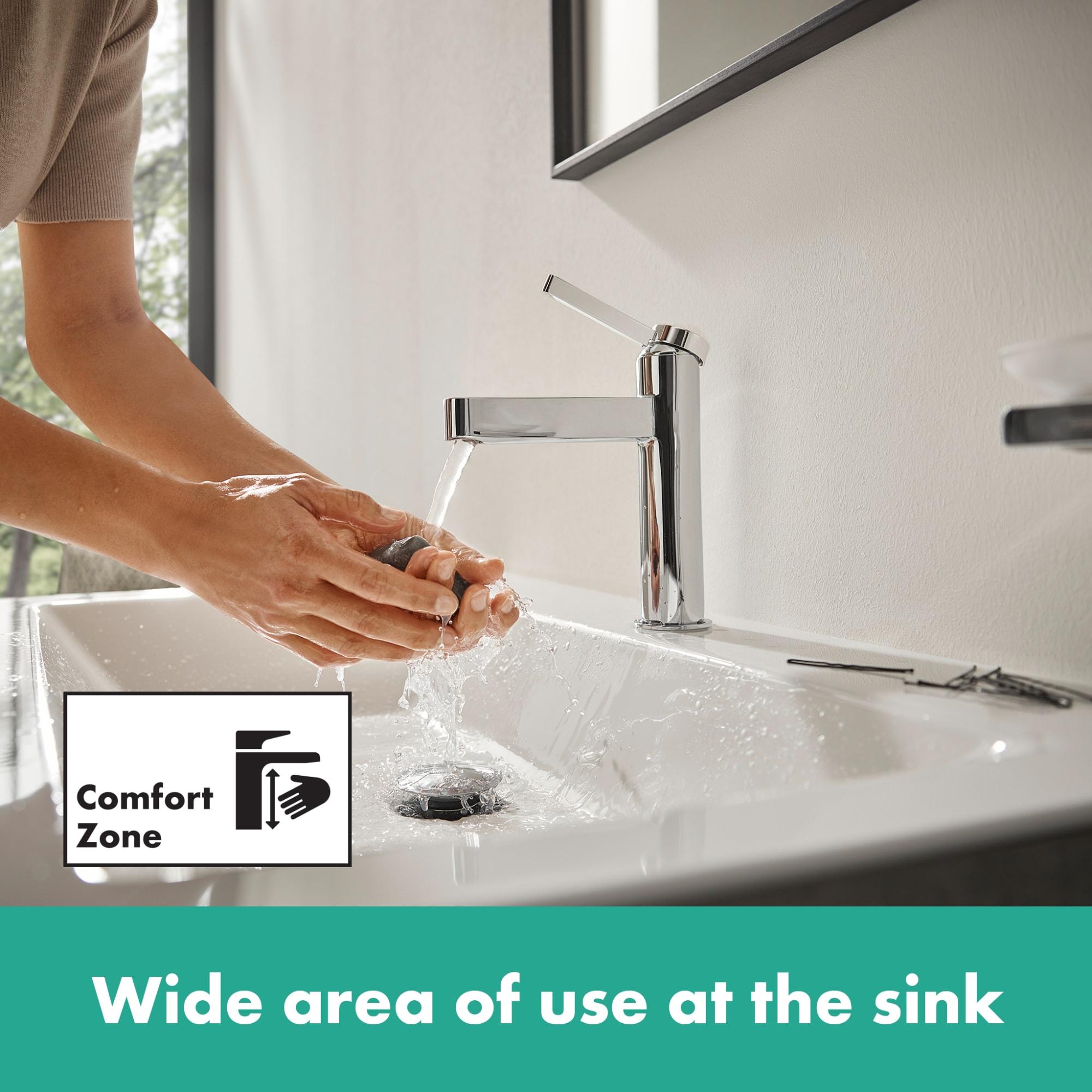 Finoris Single-Hole Faucet with Pop-Up Drain