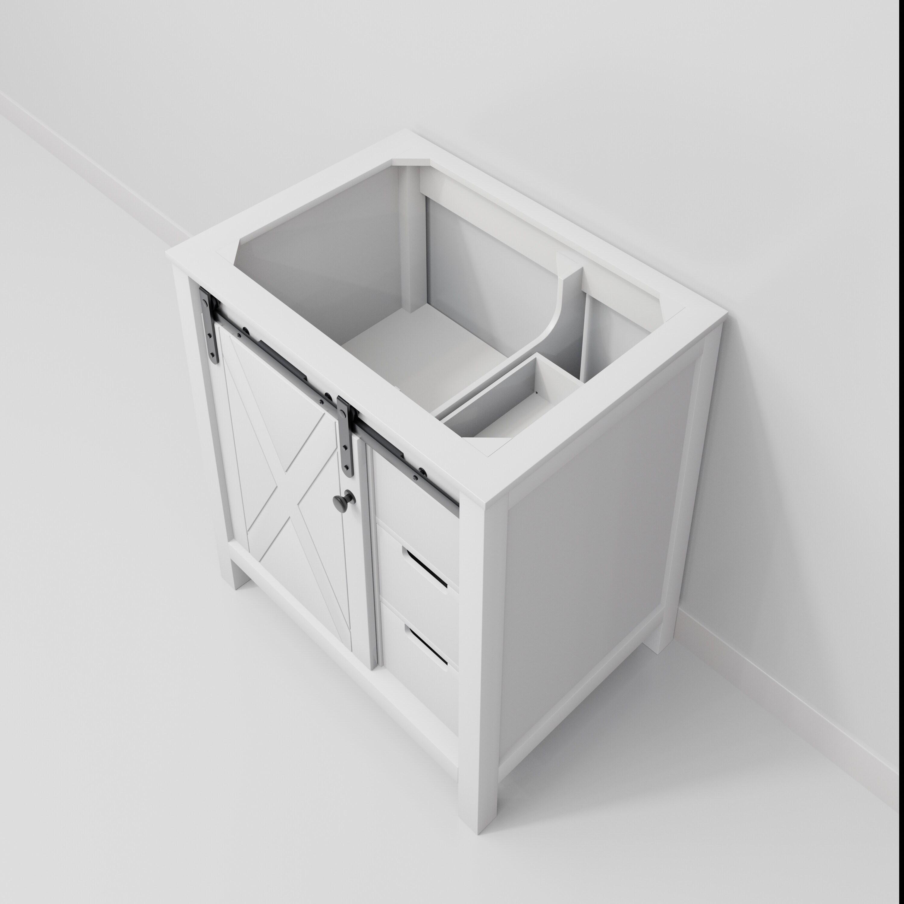 Lexora Marsyas 30 in W x 22 in D Single Bath Vanity