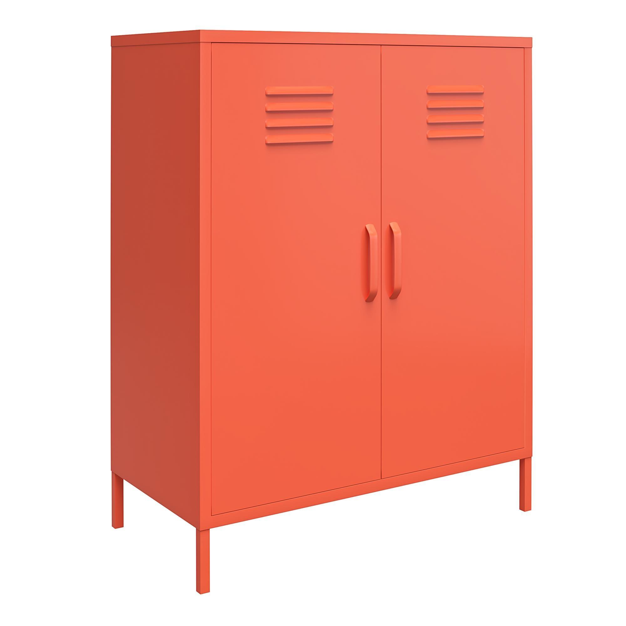 Cache 2 - Door Metal Accent Cabinet