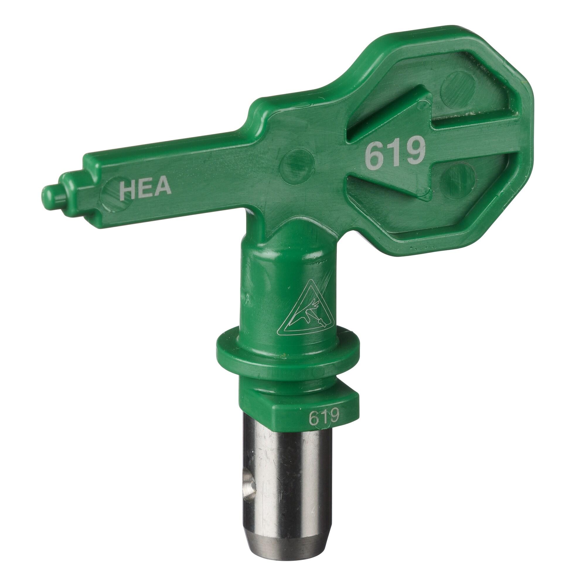 Green High Efficiency Airless 619 Reversible Spray Tip