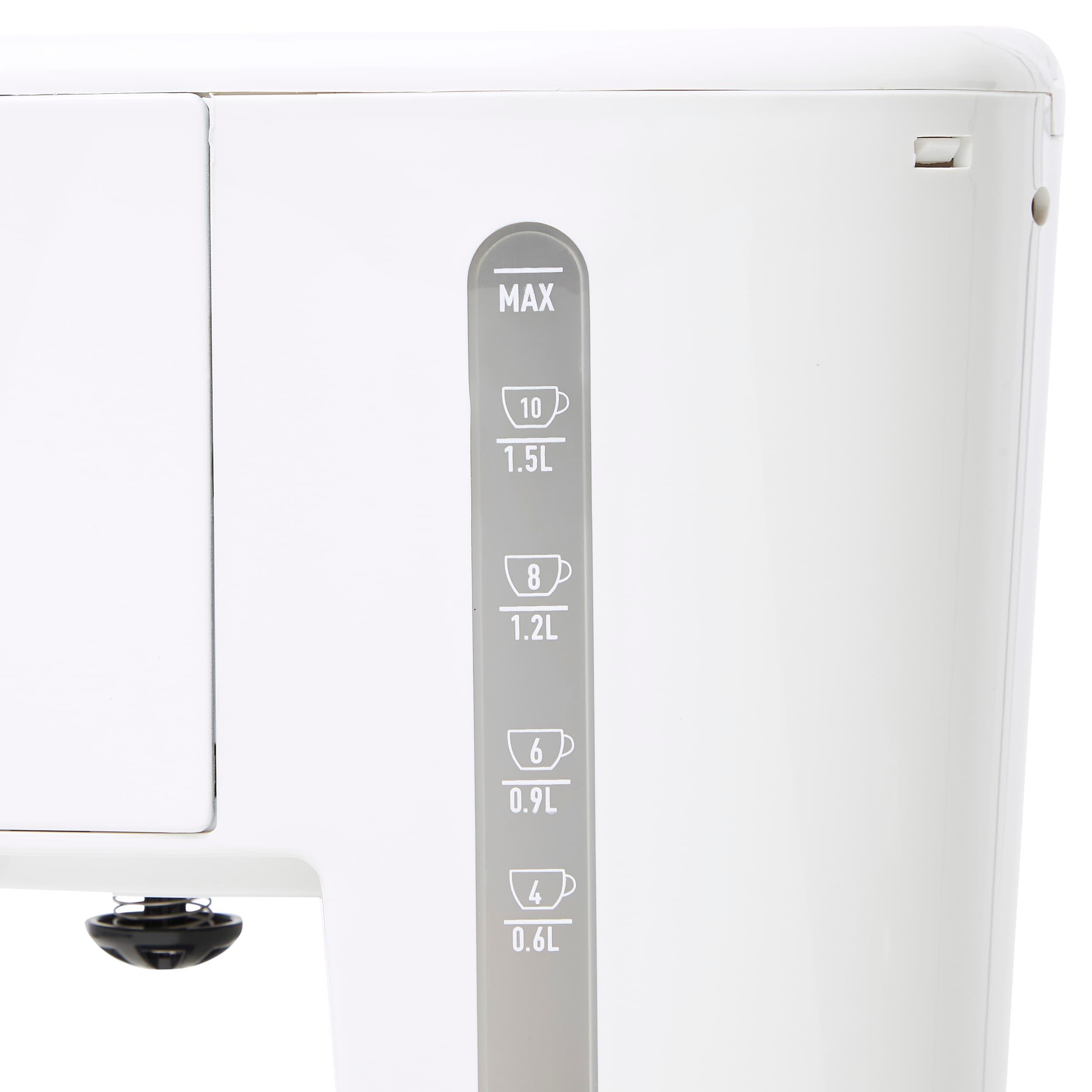 HADEN Heritage Ivory and Copper 12-Cup Programmable Coffee Maker