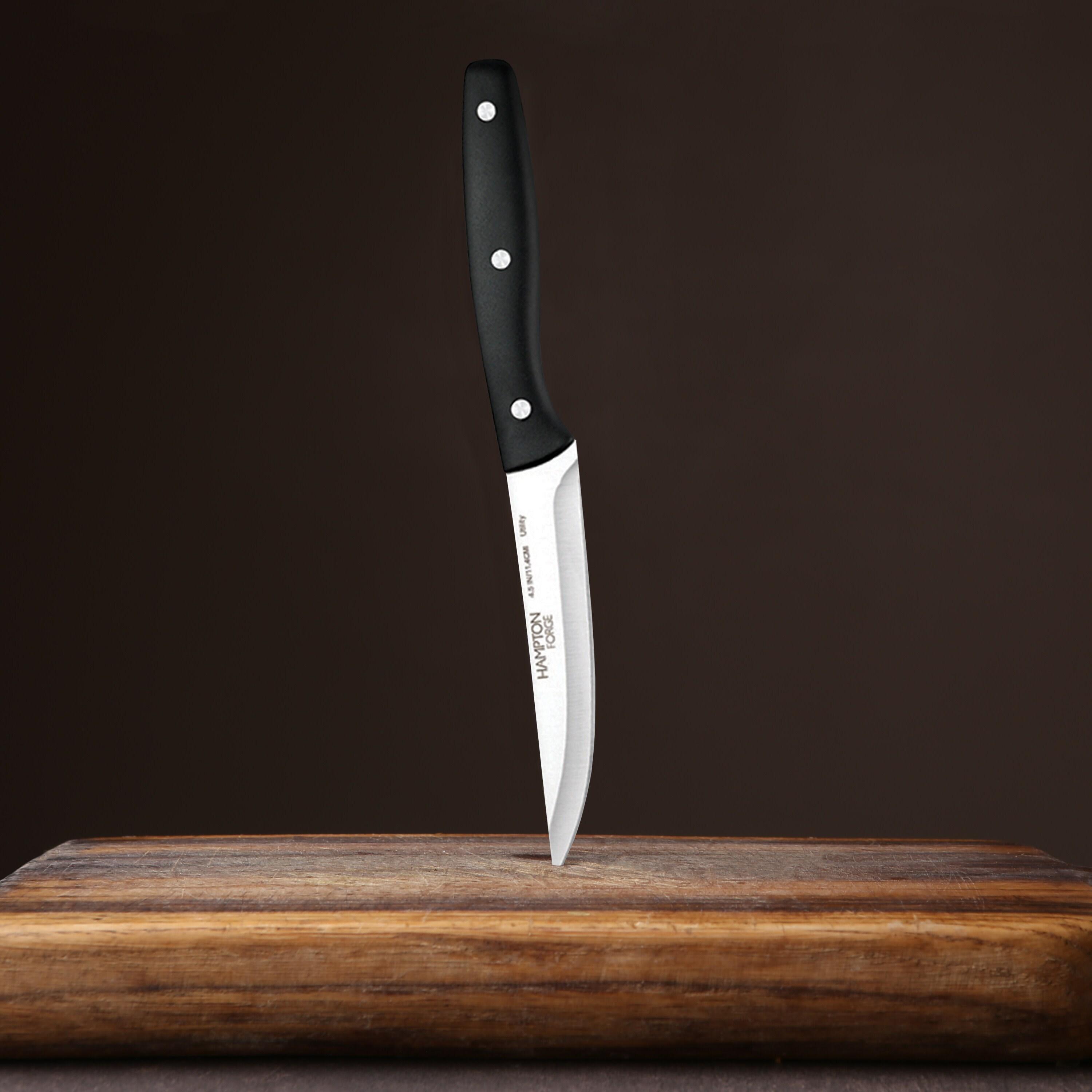 Hampton Forge Rochester - 15 Piece Knife Block Set, Full Tang, Triple Rivets & Reviews | Wayfair