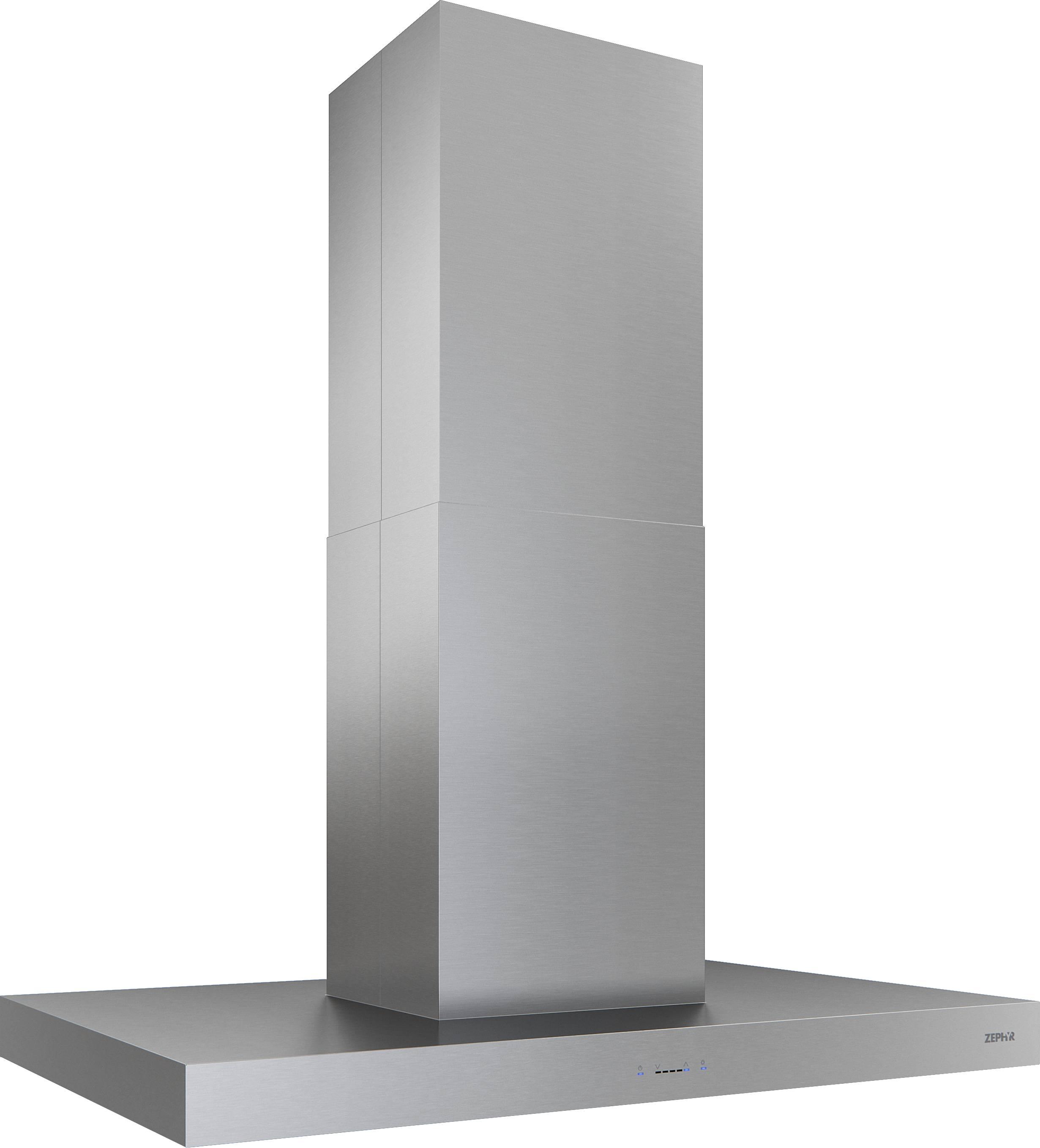 Zephyr Roma 36 in. 600 CFM Island Mount Range Hood with LED Light in Stainless Steel