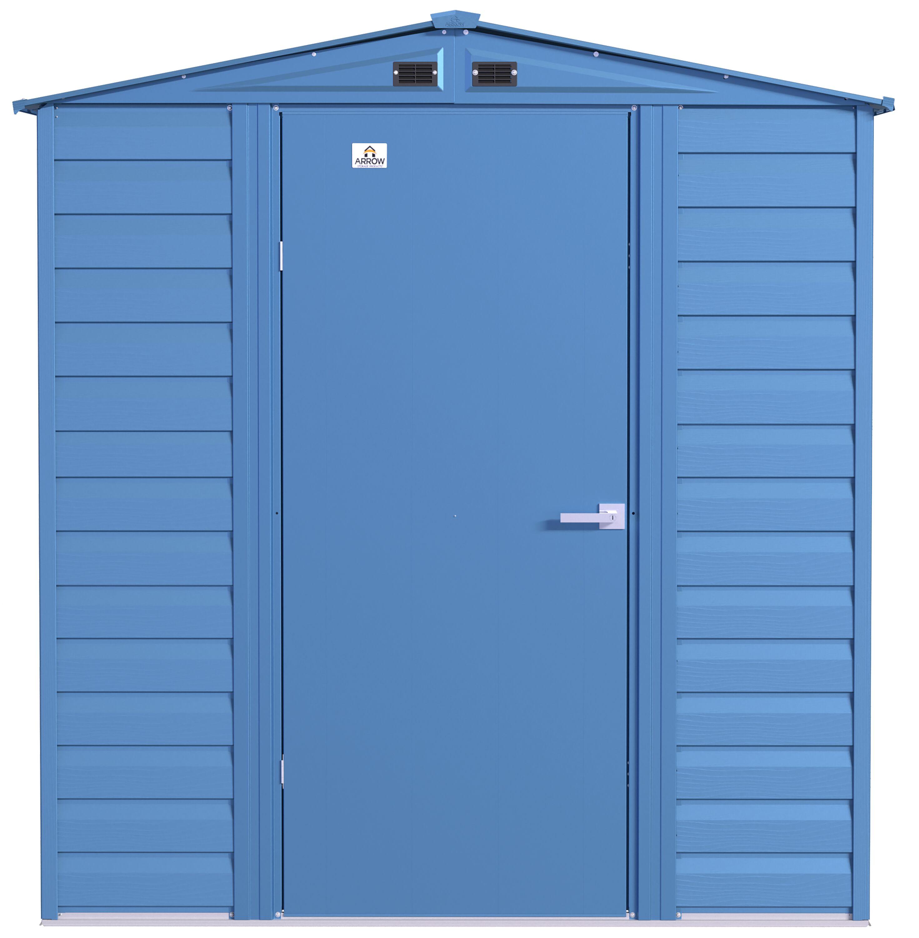 Arrow Select Steel Storage Shed, 6x5