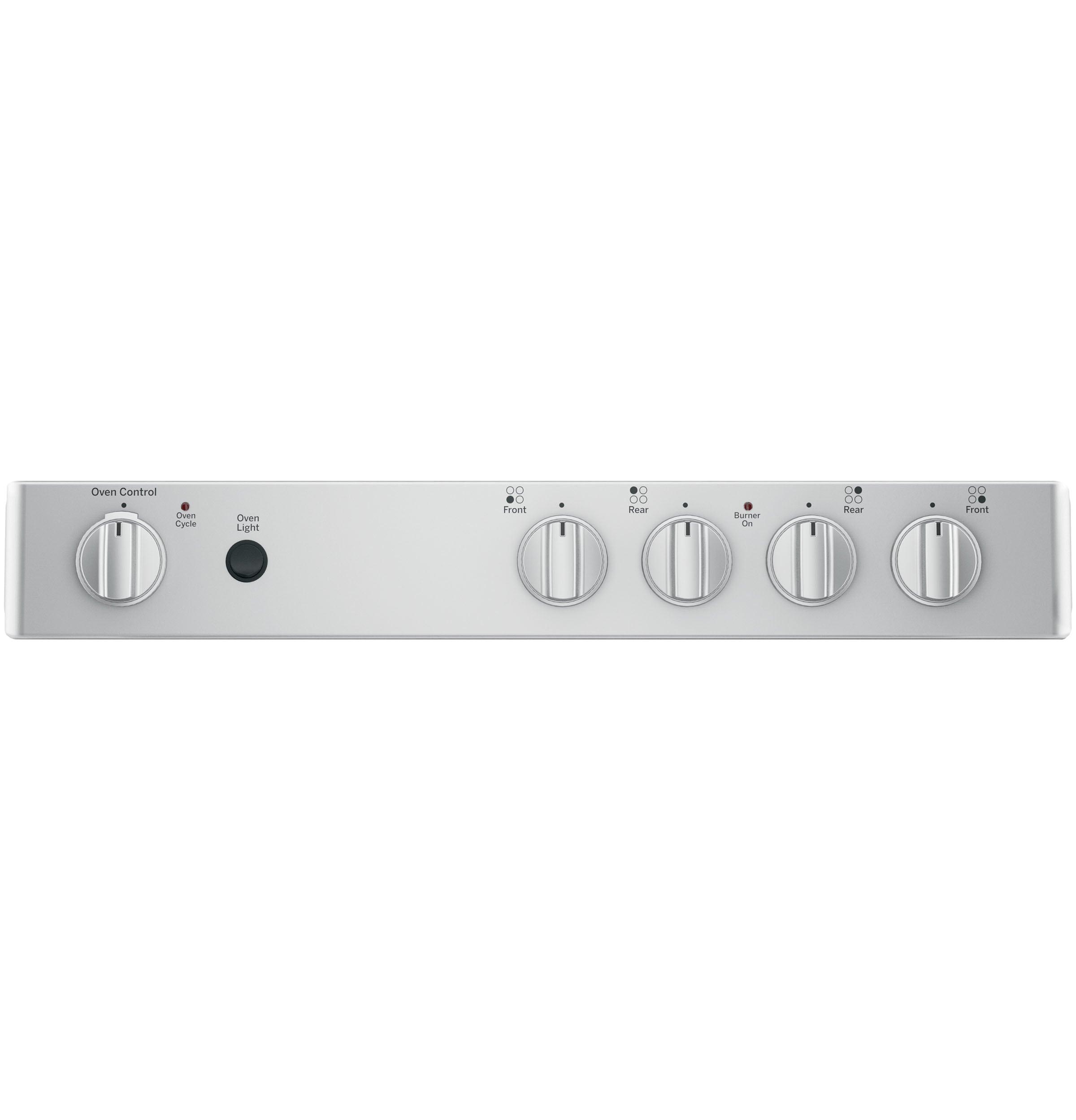 24" 2.9 Cu. Ft. Freestanding Electric Range with Modular Backguard