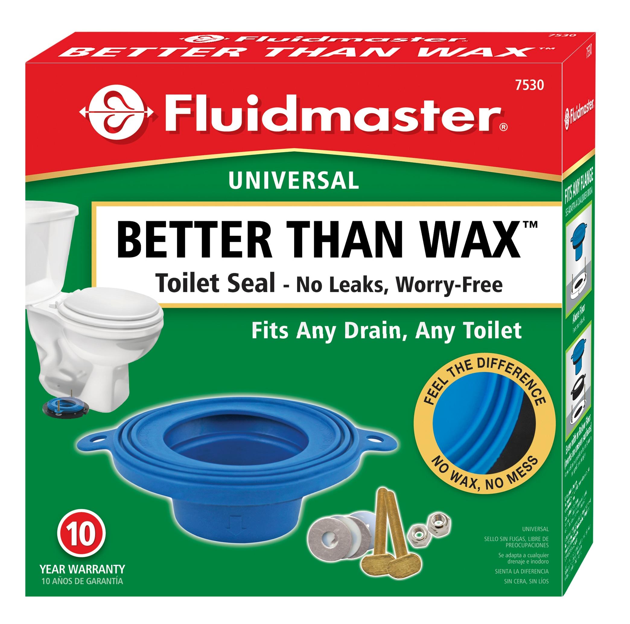 Fluidmaster 7530P8 Better Than Wax Universal Wax-Free Toilet Seal