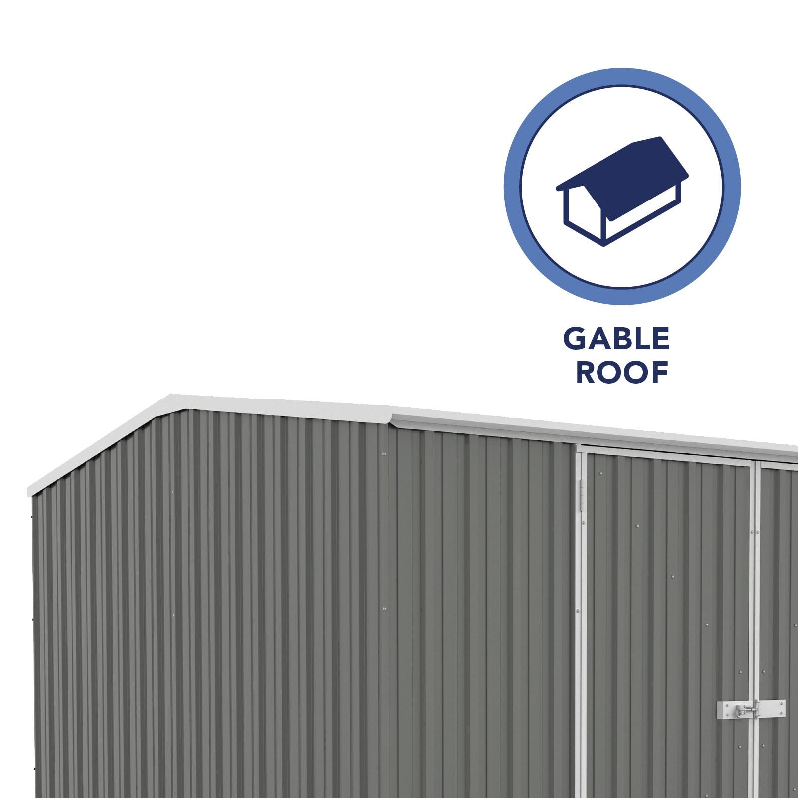 Absco Premier 10 ft. W x 10 ft. D Metal Storage Shed