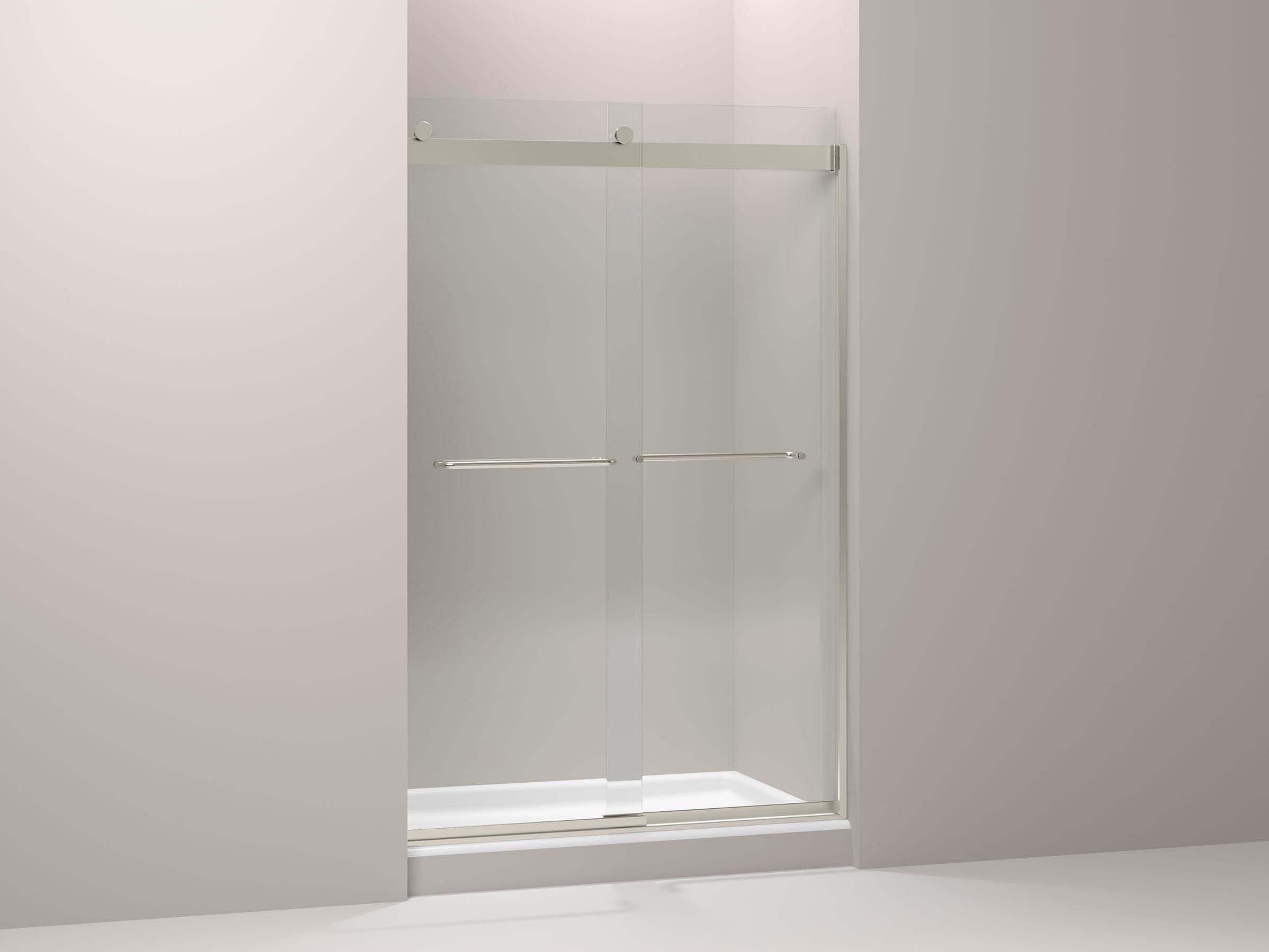 Levity 47.63" x 74" Bypass Shower Door with CleanCoat® Technology