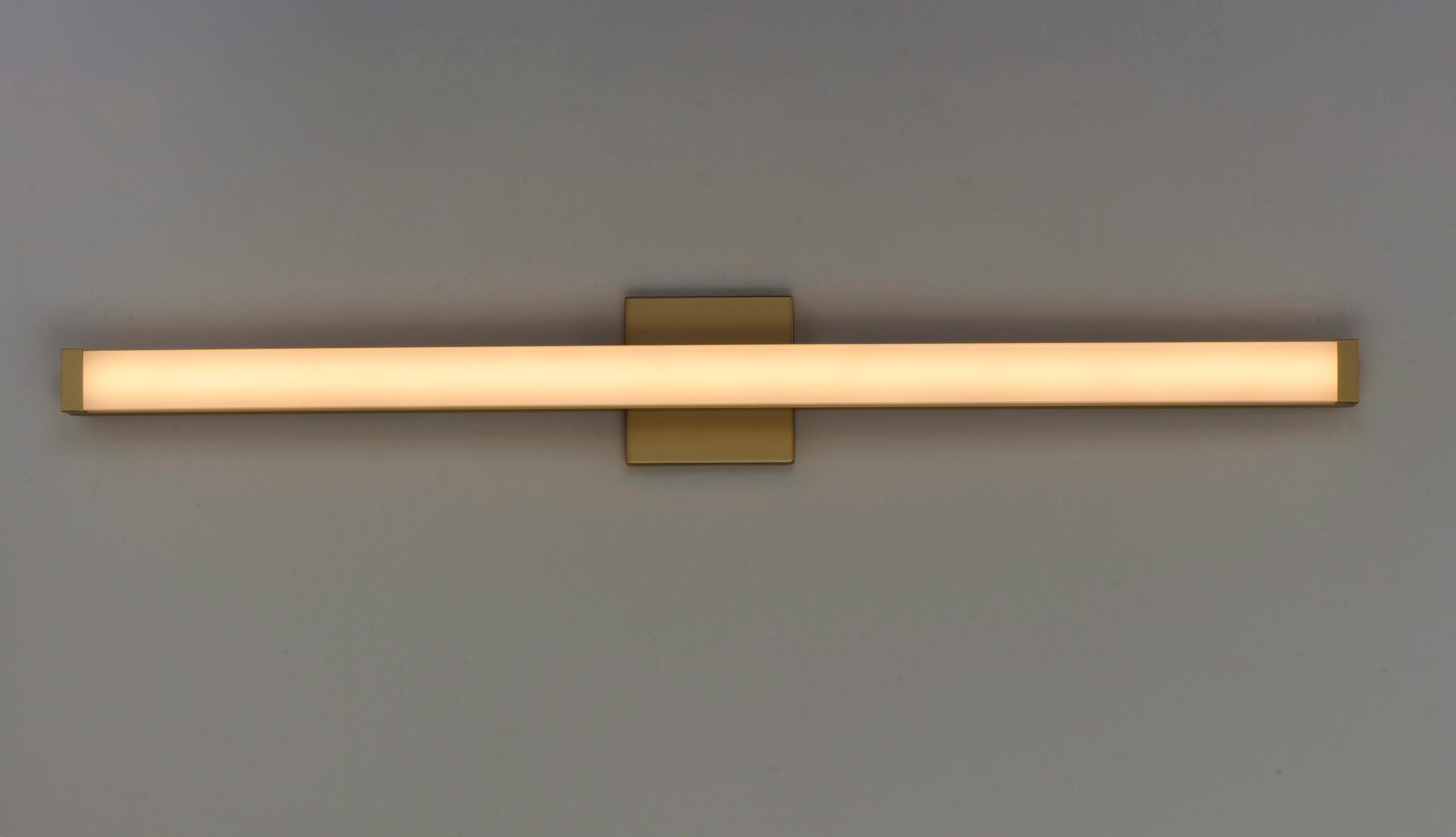 52008GLD-Maxim Lighting-Spec-LED Bath Vanity Light-Minimalistic Contemporary Style-Gold Finish-48 Inch Size